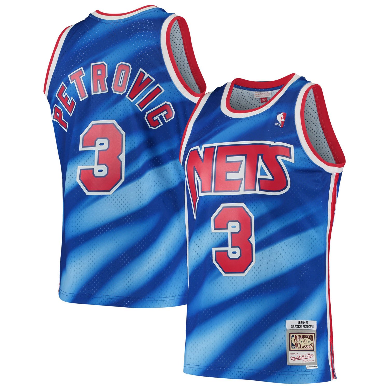 Mitchell Ness Drazen Petrovic New Jersey Nets / Hardwood Classics Swingman