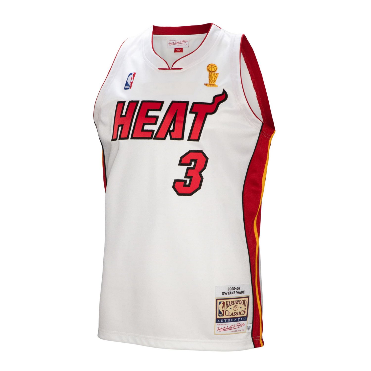 Mitchell  Ness Dwyane Wade Miami Heat 2005-06 Authentic Player Jersey - view number 2