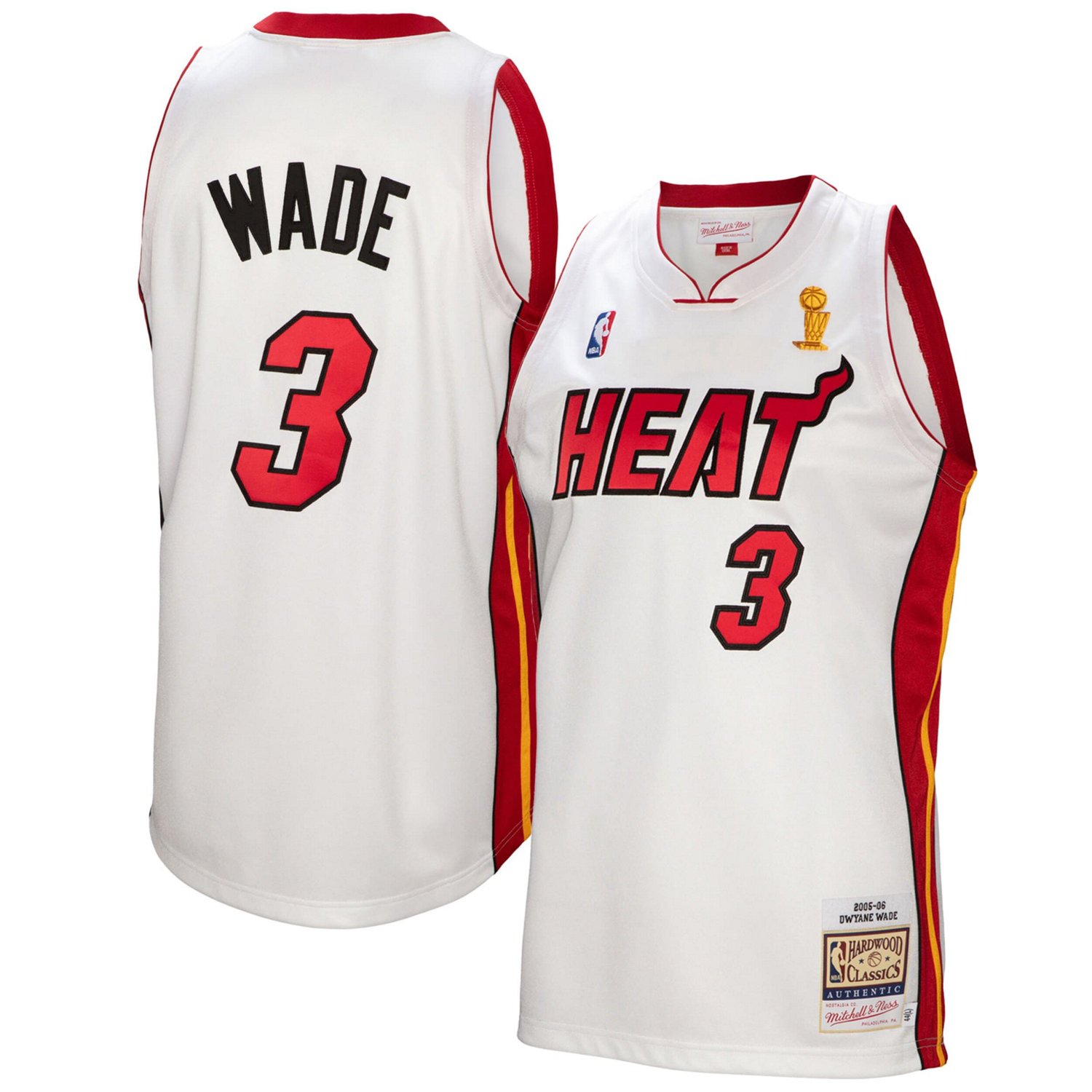 Mitchell  Ness Dwyane Wade Miami Heat 2005-06 Authentic Player Jersey