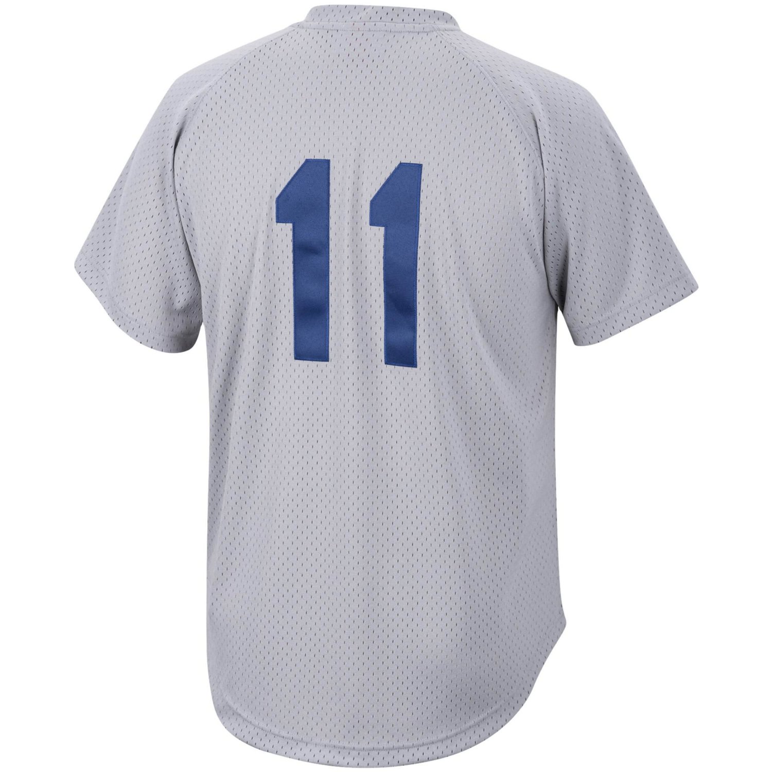 Mitchell  Ness Edgar Martinez Charcoal Seattle Mariners Cooperstown Collection Mesh Batting Practice Jersey - view number 3