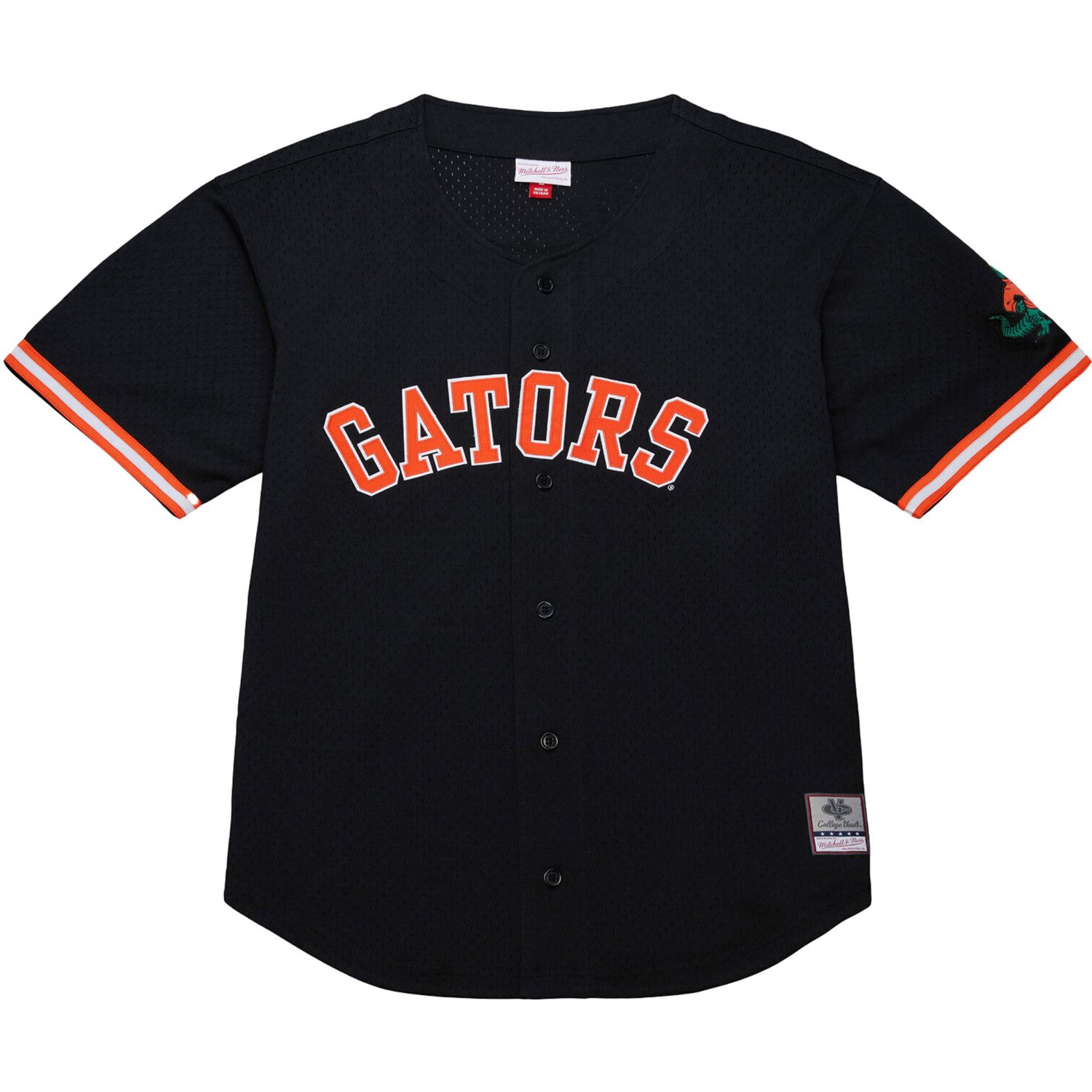 Mitchell  Ness Florida Gators On The Clock Full-Button Fashion Jersey - view number 2