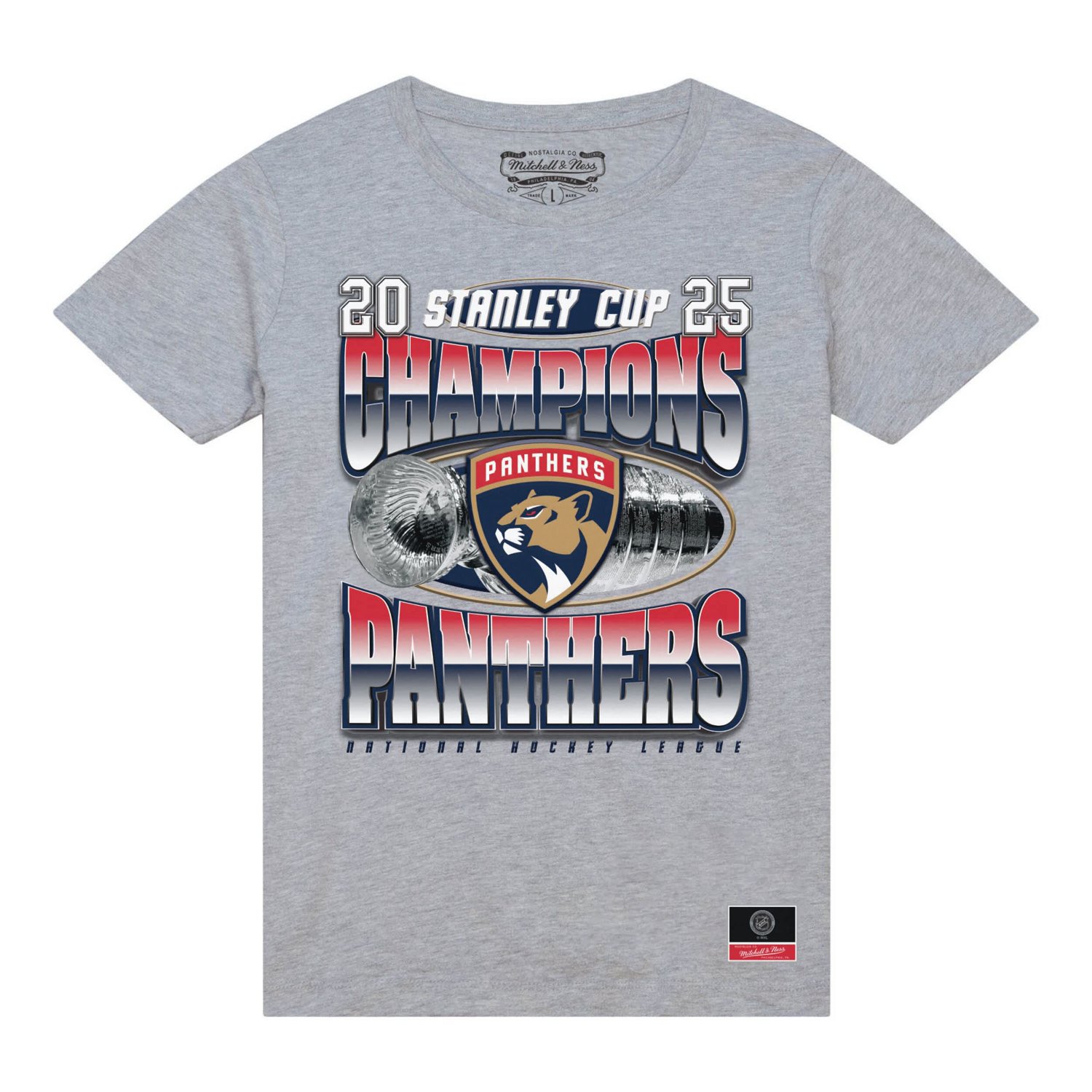 Mitchell  Ness Florida Panthers 2025 Stanley Cup Champions Victory Arch T-Shirt - view number 2