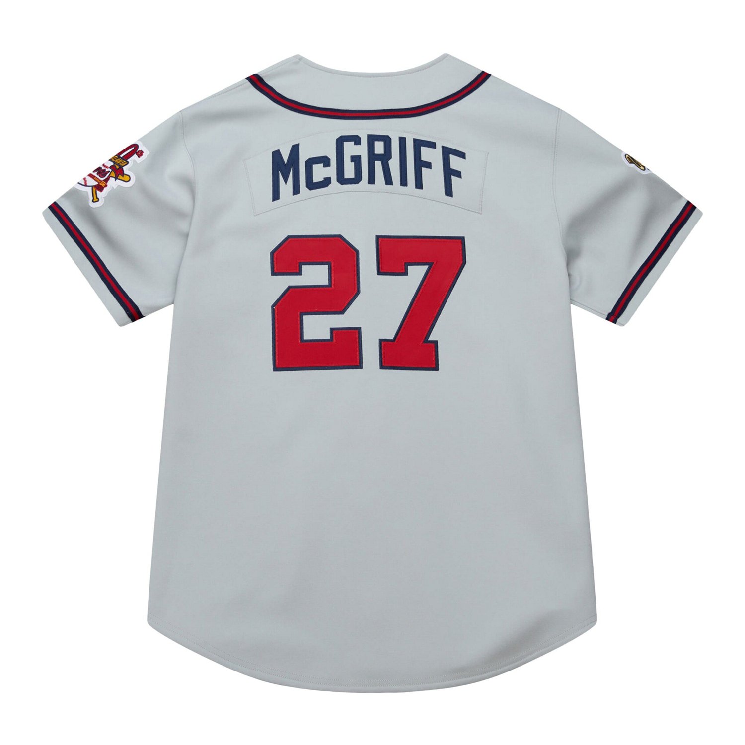 Mitchell  Ness Fred McGriff Atlanta Braves 1995 Throwback Authentic Jersey - view number 3