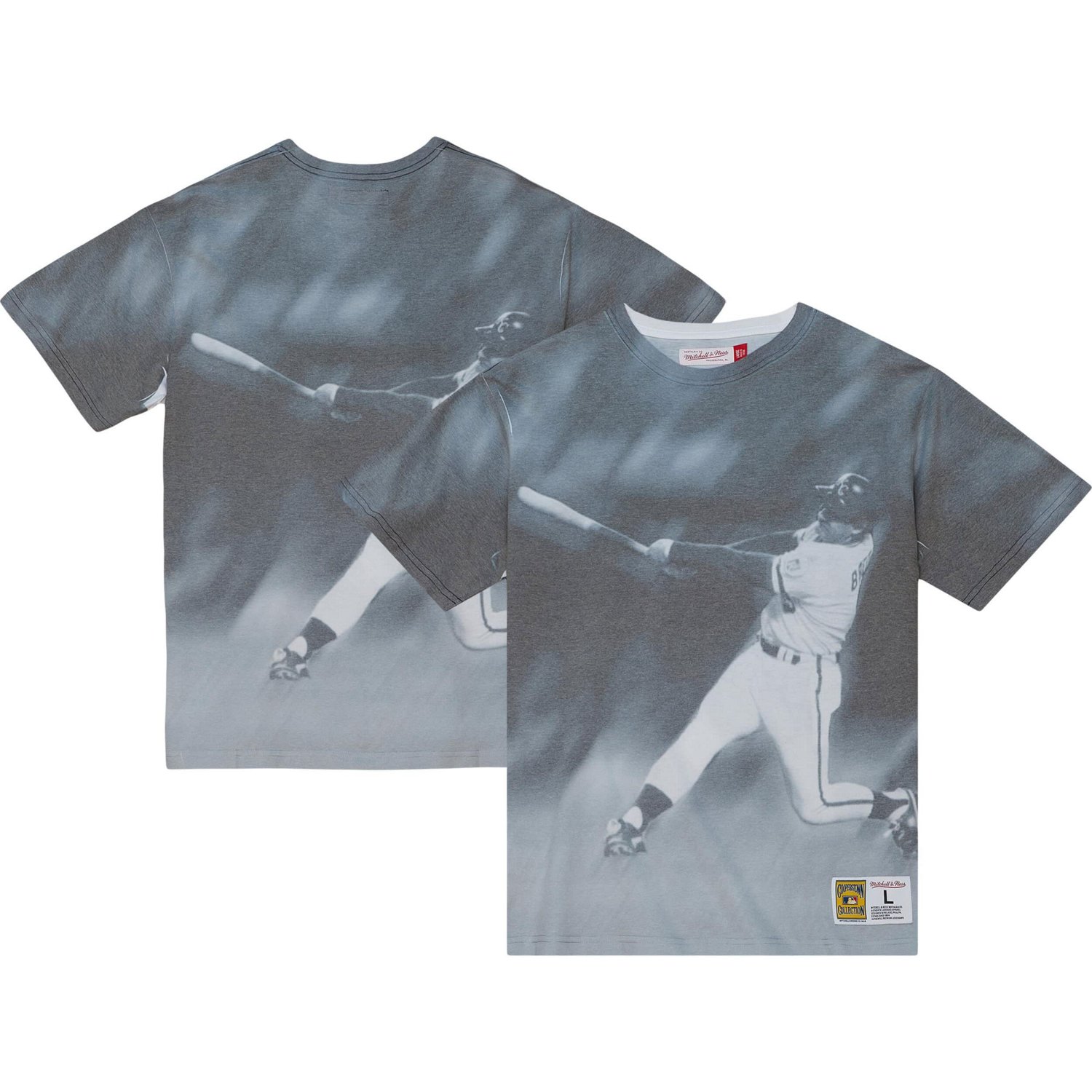Mitchell  Ness George Brett Kansas City Royals Cooperstown Collection Highlight Sublimated Player Graphic T-Shirt - view number 1
