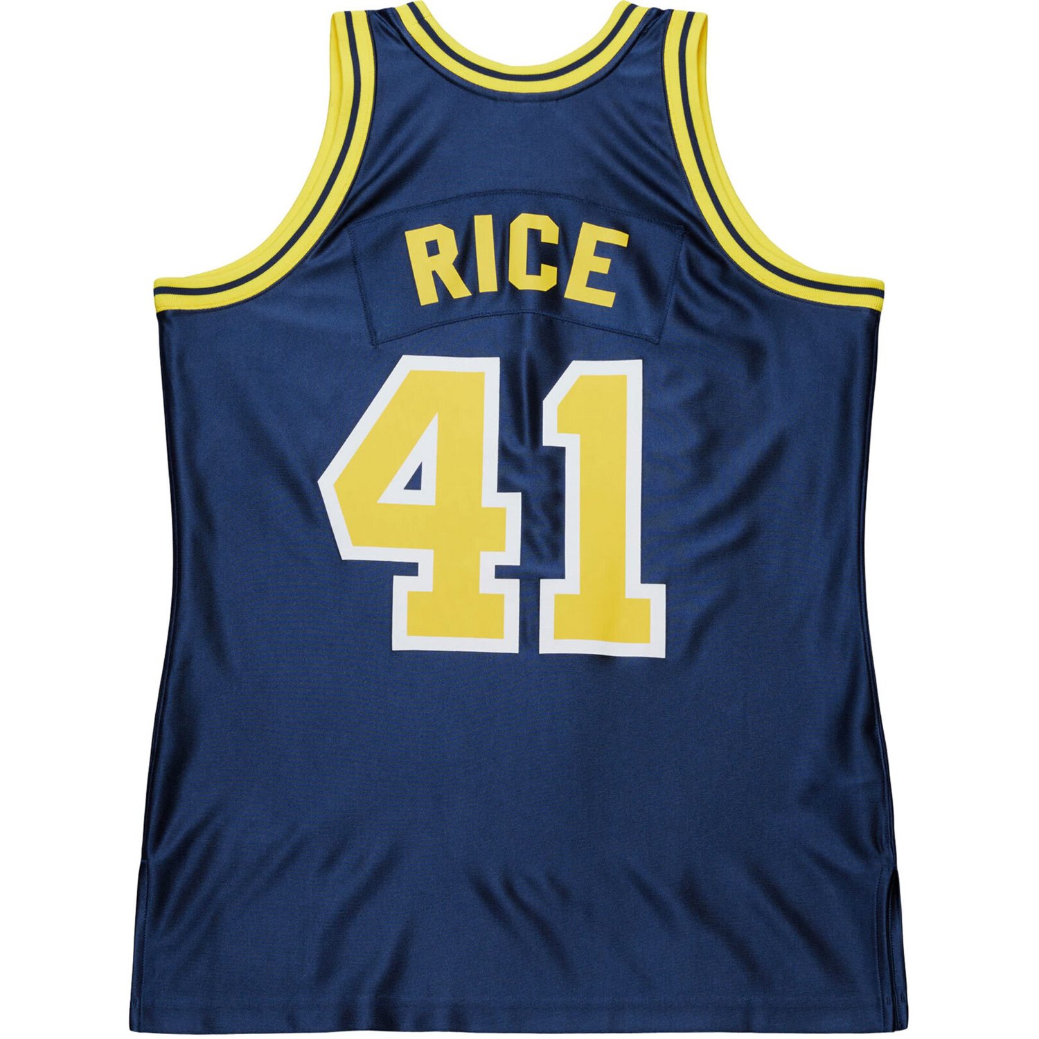 Mitchell  Ness Glen Rice Michigan Wolverines 1988 89 Authentic Jersey - view number 3
