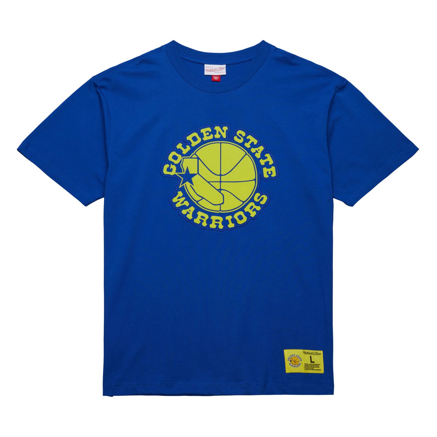 Mitchell  Ness Golden State Warriors Hardwood Classics Neon Nights Premium T-Shirt - view number 2