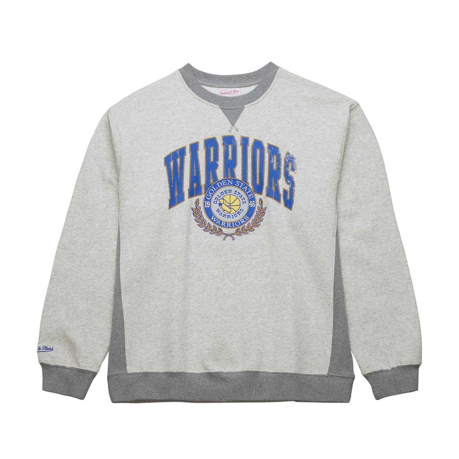 Mitchell  Ness Golden State Warriors Vintage Logo Pullover Sweatshirt - view number 2