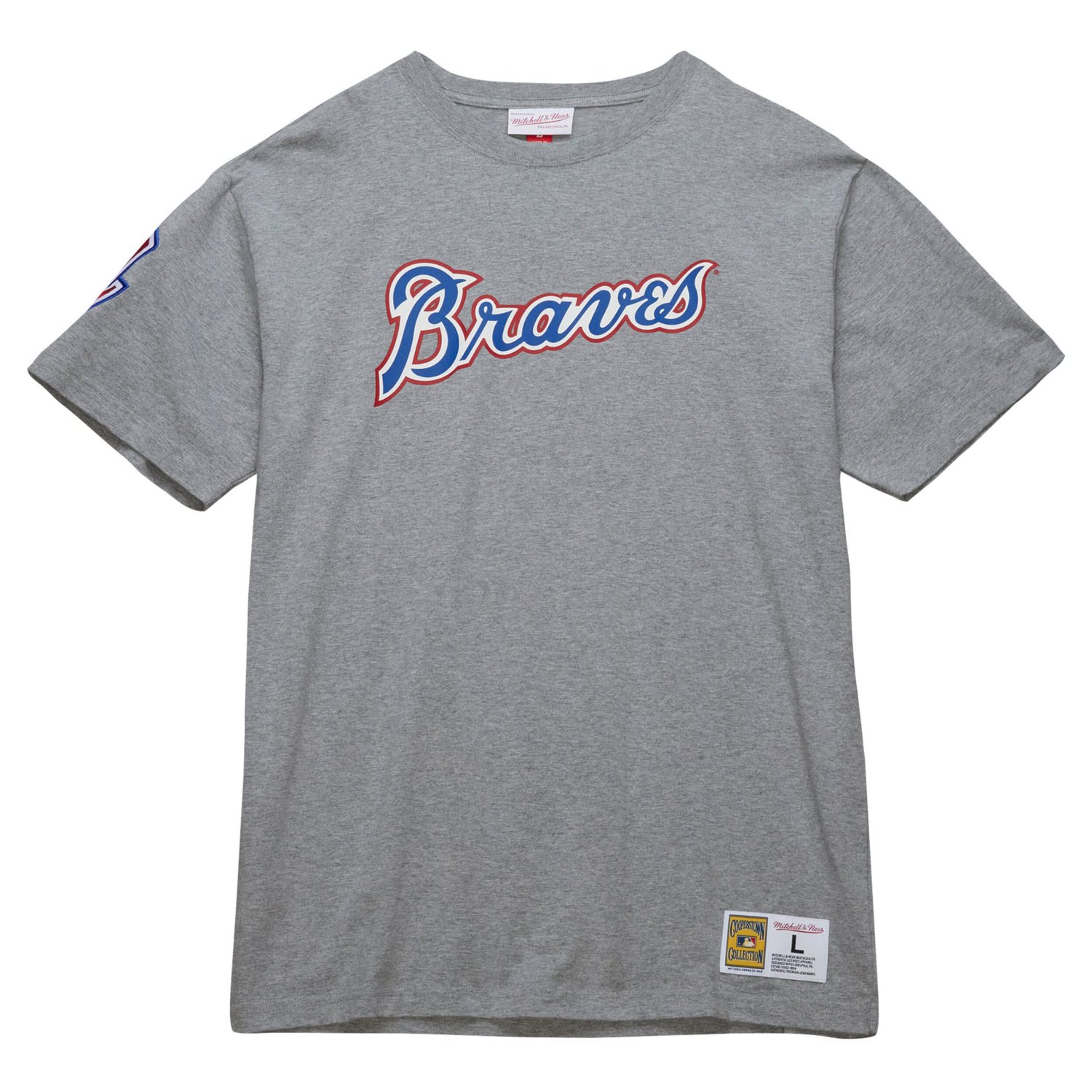 Mitchell  Ness Hank Aaron Atlanta Braves Cooperstown Collection Legends T-Shirt - view number 2