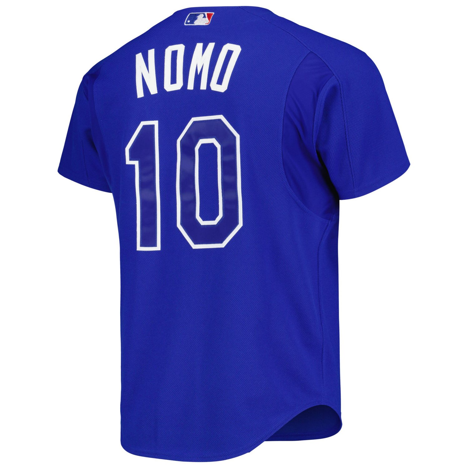 Mitchell  Ness Hideo Nomo Los Angeles Dodgers Cooperstown Collection 2004 Batting Practice Jersey - view number 3