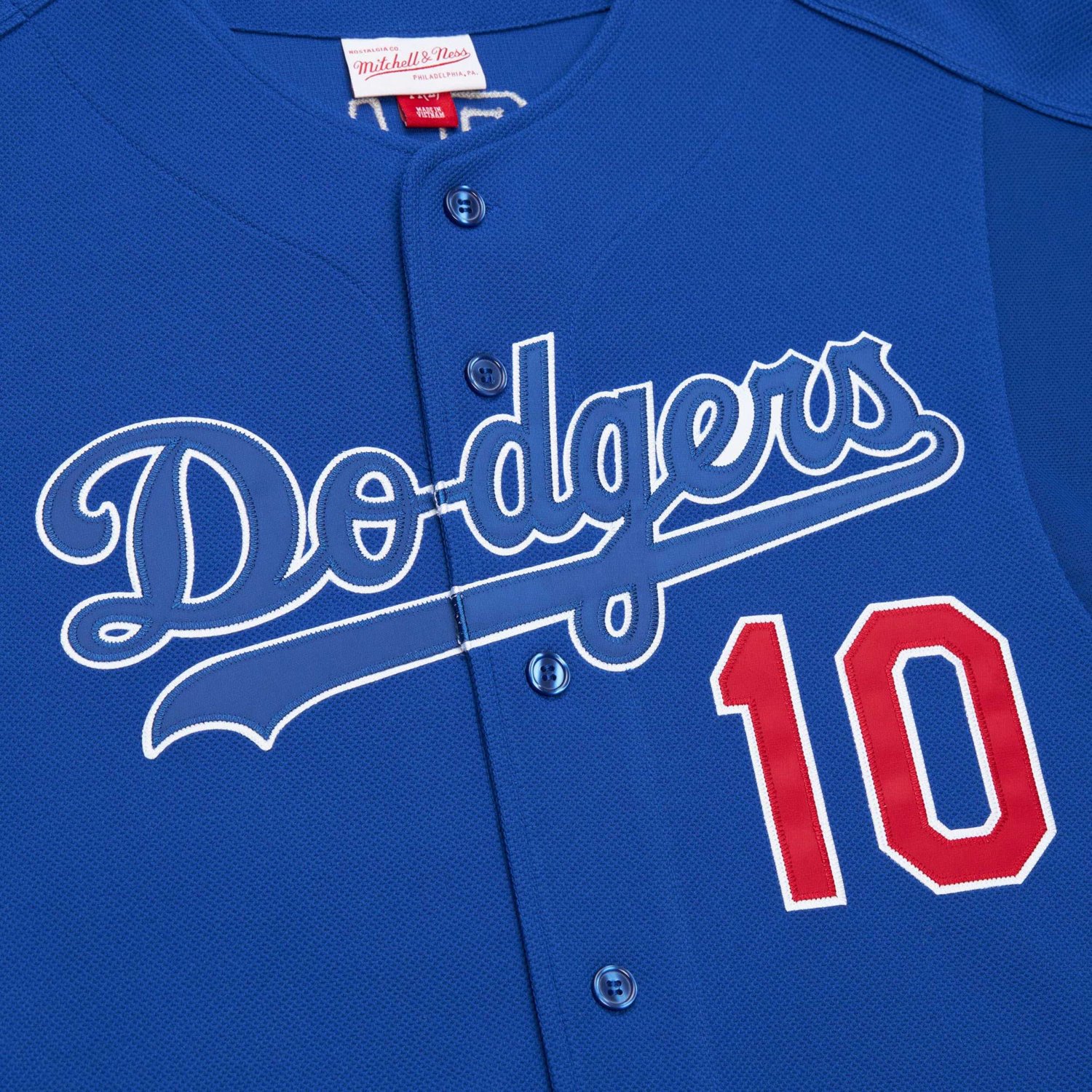 Mitchell  Ness Hideo Nomo Los Angeles Dodgers Cooperstown Collection 2004 Batting Practice Jersey - view number 4