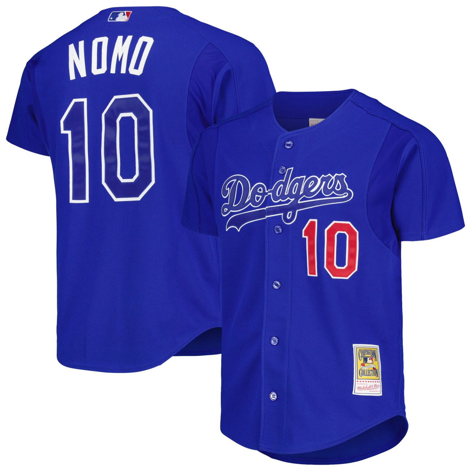Mitchell  Ness Hideo Nomo Los Angeles Dodgers Cooperstown Collection 2004 Batting Practice Jersey