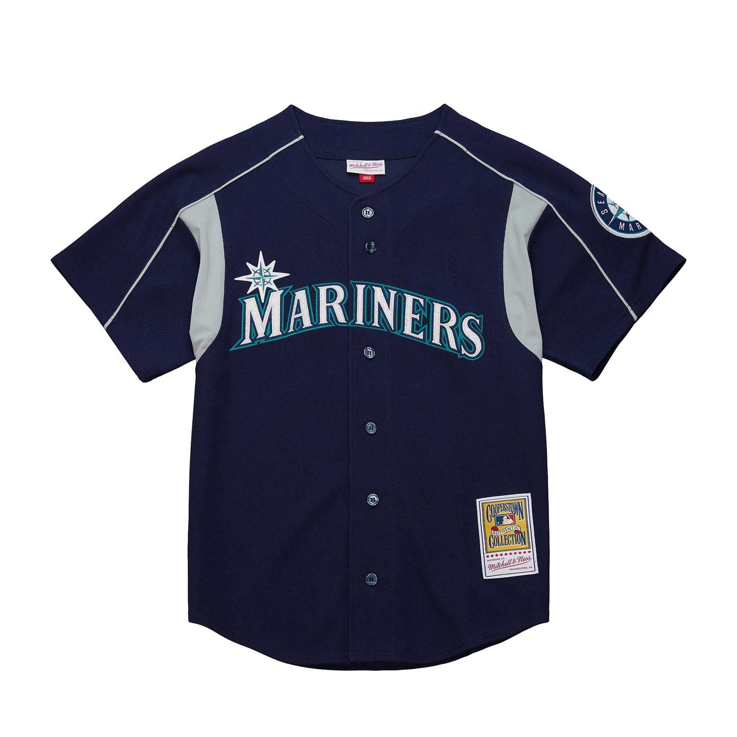 Mitchell  Ness Ichiro Suzuki Seattle Mariners Cooperstown Collection Batting Practice Jersey - view number 2