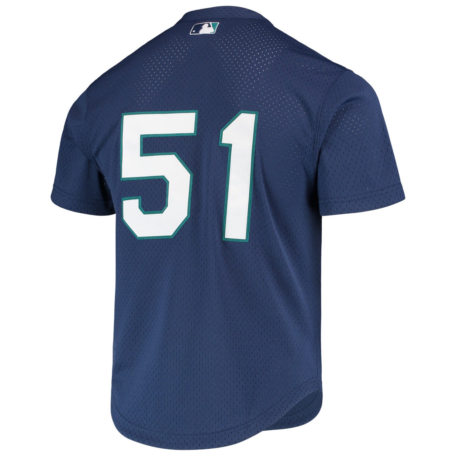 Mitchell  Ness Ichiro Suzuki Seattle Mariners Cooperstown Collection Mesh Batting Practice Jersey - view number 3