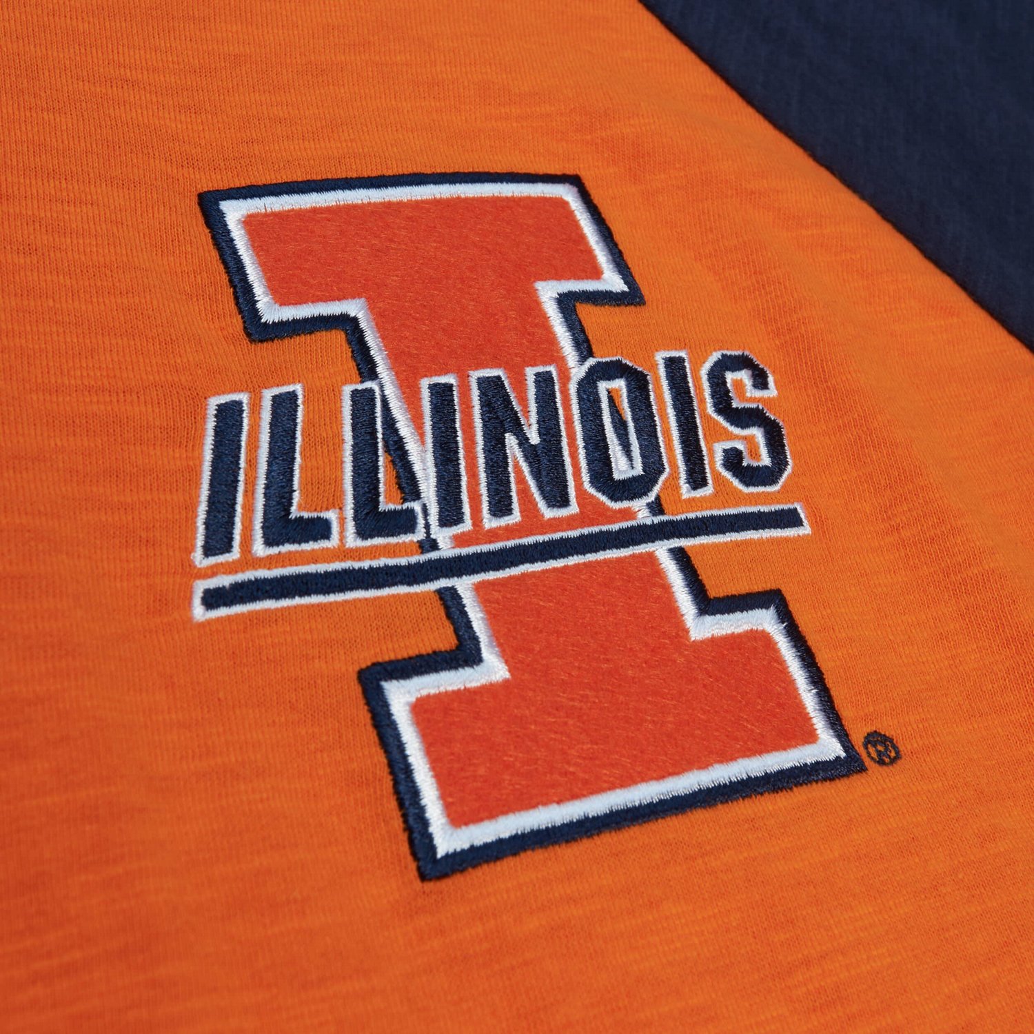 Mitchell  Ness Illinois Fighting Illini Legendary Slub Raglan Long Sleeve T-Shirt - view number 4