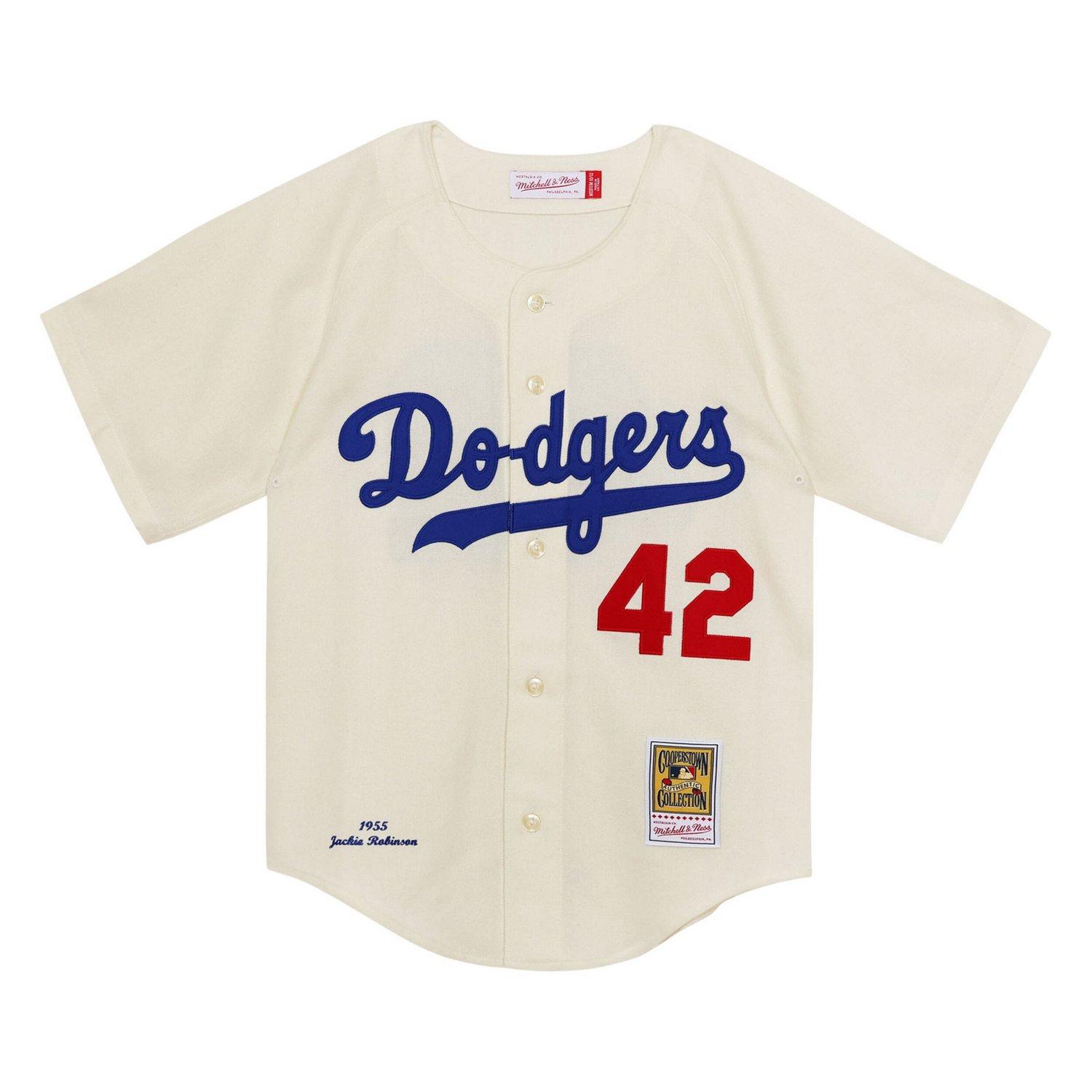 Mitchell  Ness Jackie Robinson Brooklyn Dodgers 1955 Authentic Jersey
