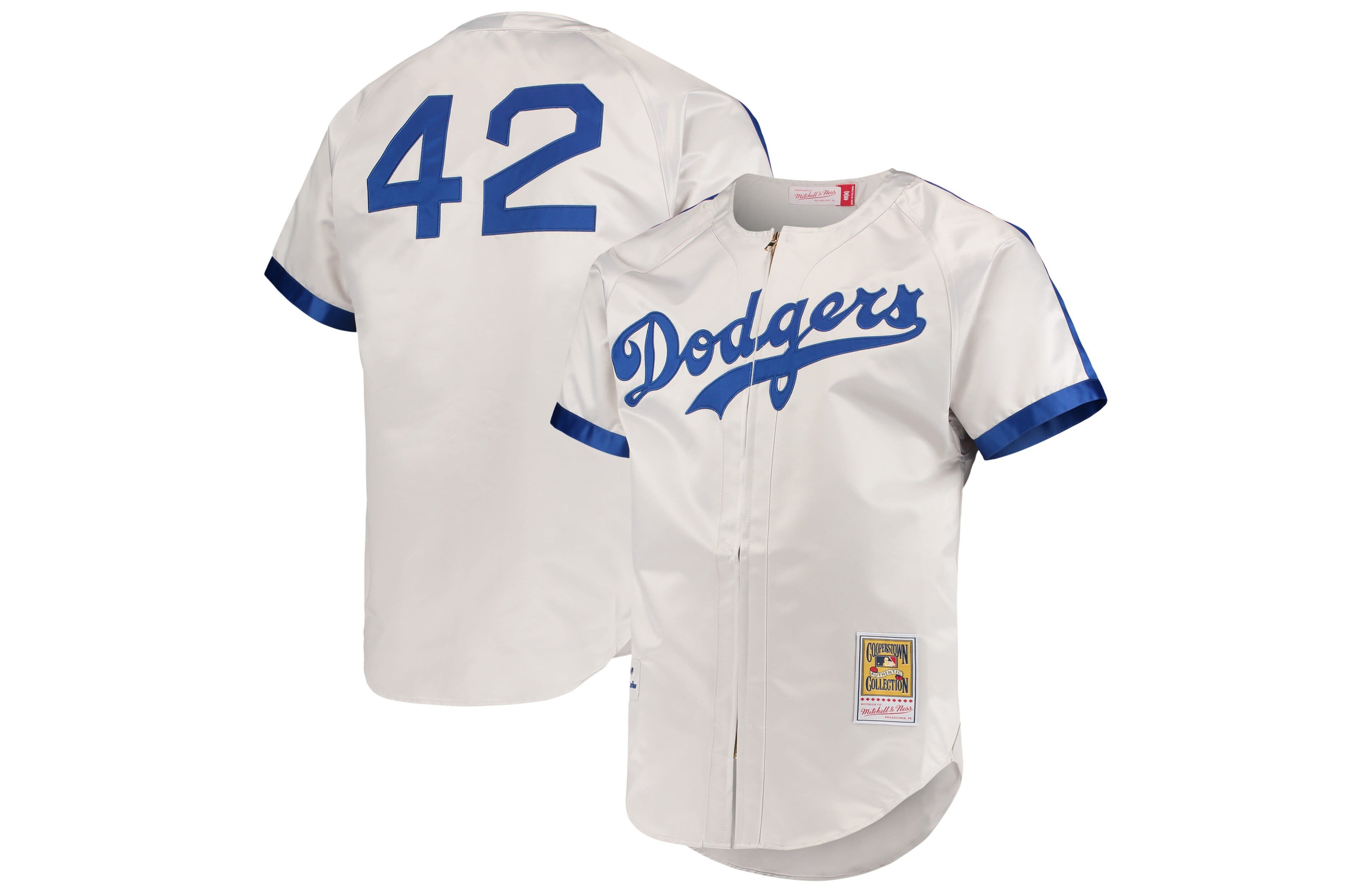 Mitchell  Ness Jackie Robinson Brooklyn Dodgers Cooperstown Collection Authentic Jersey