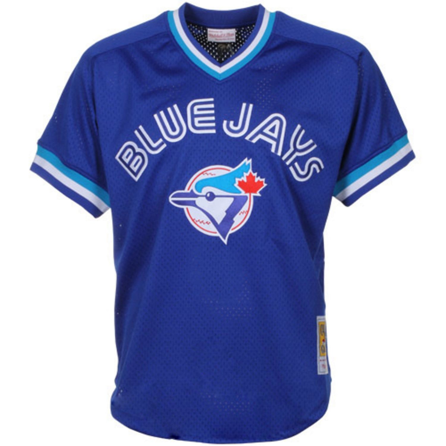 Mitchell  Ness Joe Carter Toronto Blue Jays 1993 Authentic Cooperstown Collection Mesh Batting Practice Jersey - view number 2