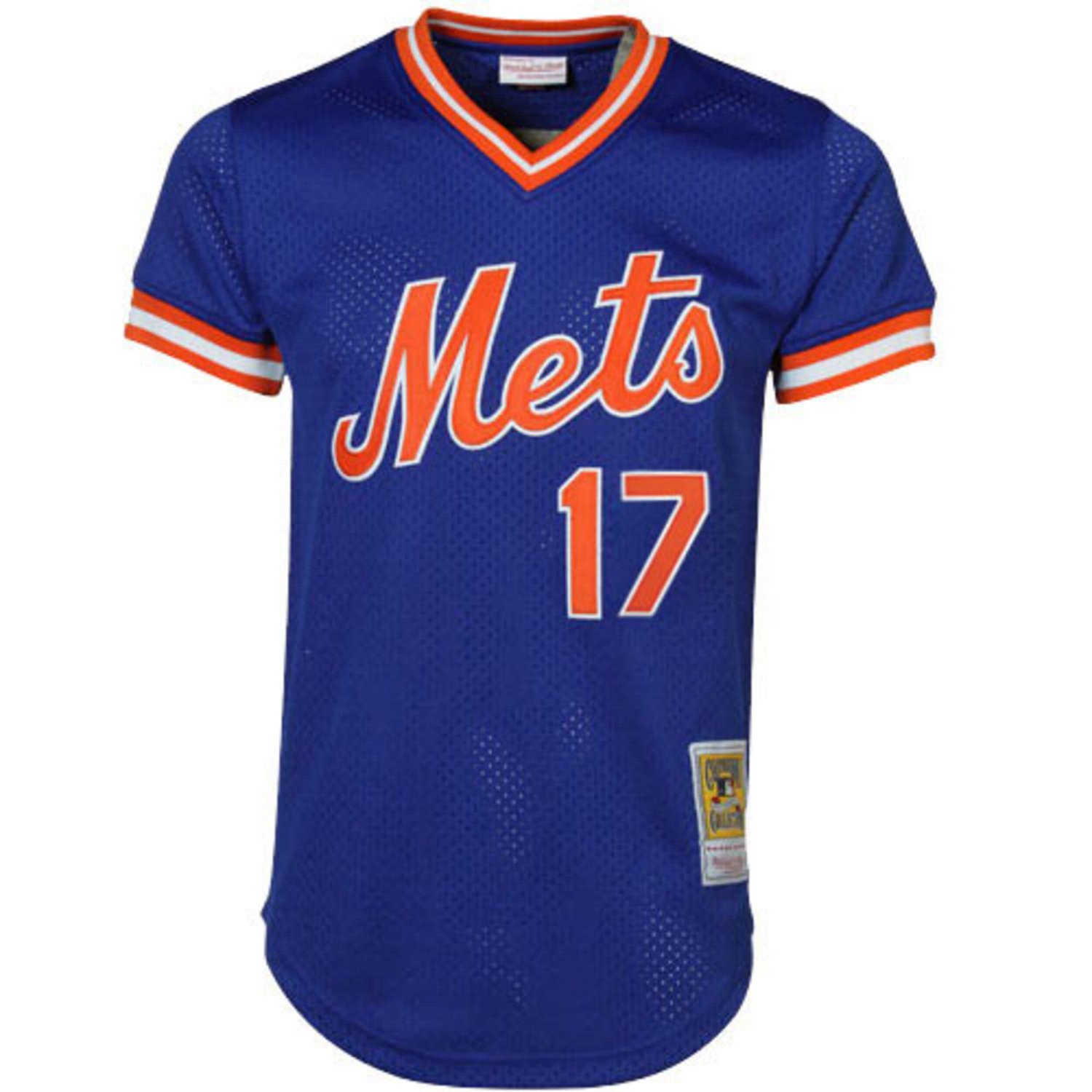 Mitchell  Ness Keith Hernandez New York Mets Cooperstown Mesh Batting Practice Jersey - view number 2