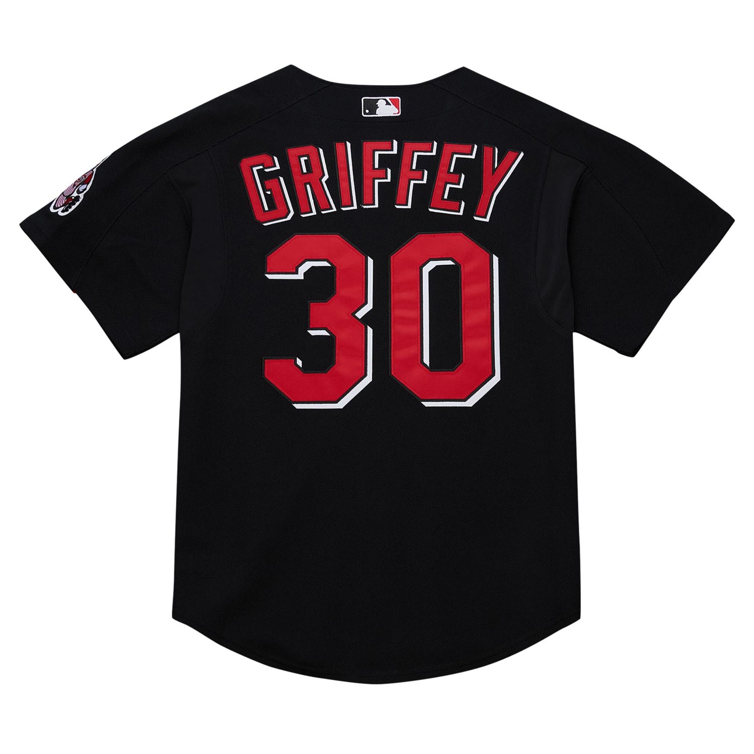 Mitchell  Ness Ken Griffey Jr Cincinnati Reds Cooperstown Collection Authentic Mesh Batting Practice Jersey - view number 3