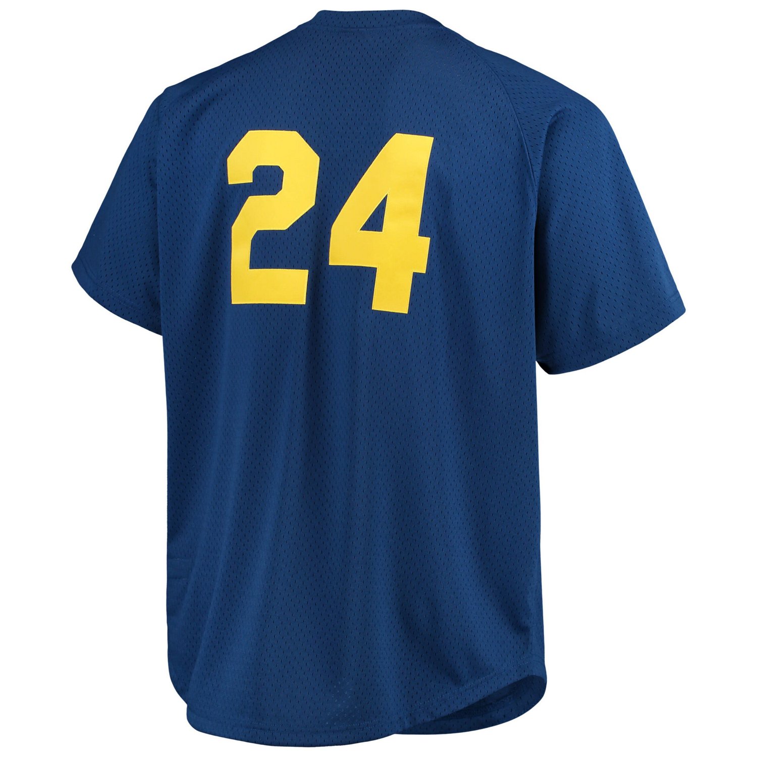 Mitchell  Ness Ken Griffey Jr Seattle Mariners Big  Tall Cooperstown Collection Mesh Batting Practice Jersey - view number 3
