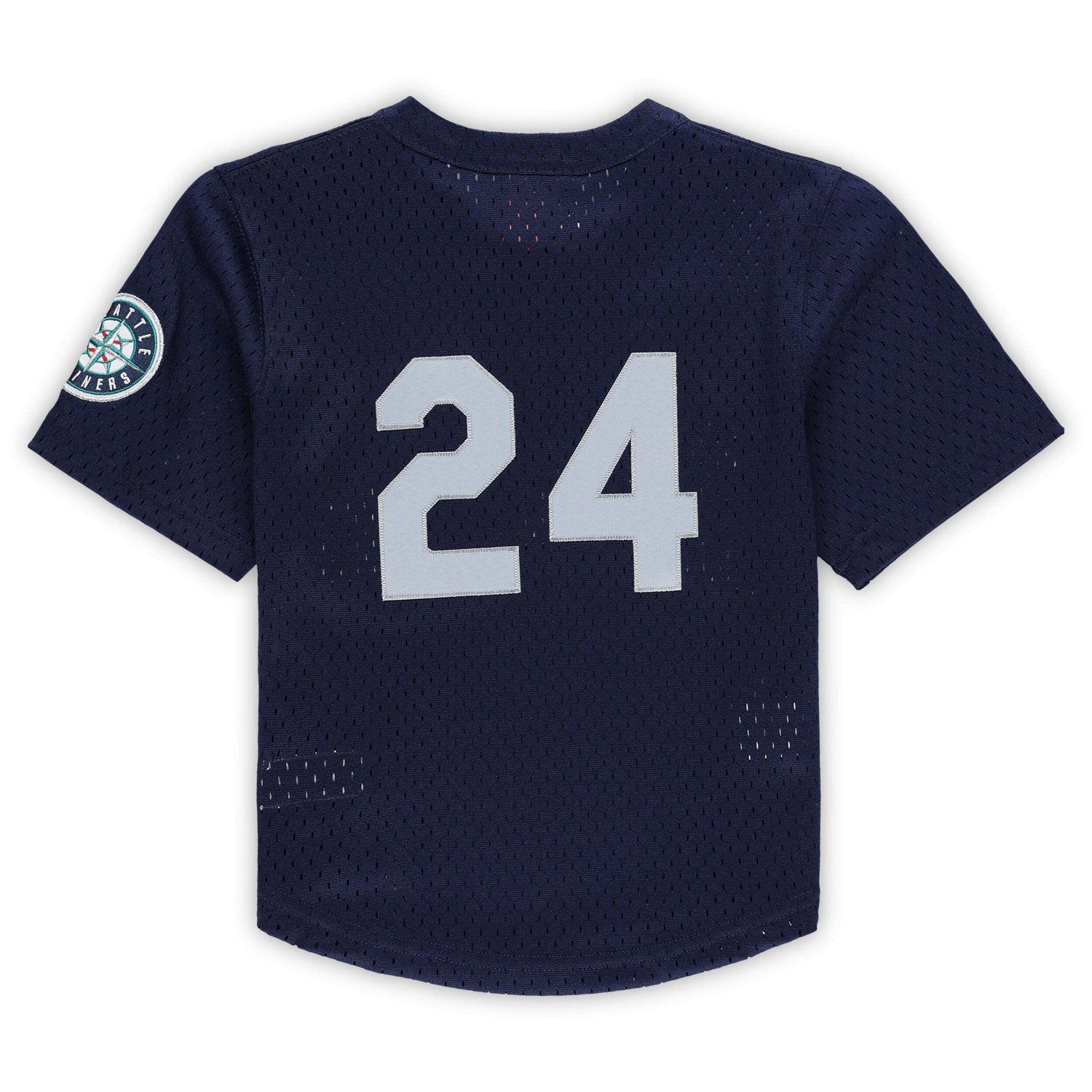 Mitchell  Ness Ken Griffey Jr Seattle Mariners Cooperstown Collection Mesh Batting Practice Jersey - view number 3