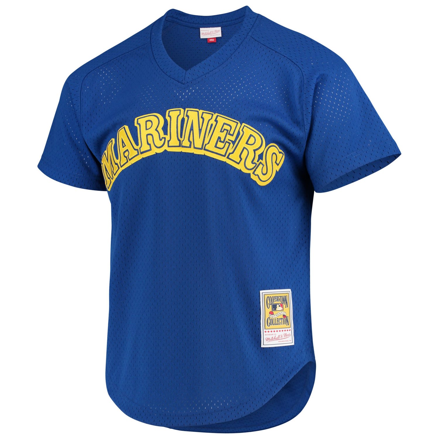 Mitchell  Ness Ken Griffey Jr Seattle Mariners Cooperstown Mesh Batting Practice Jersey                                          - view number 2
