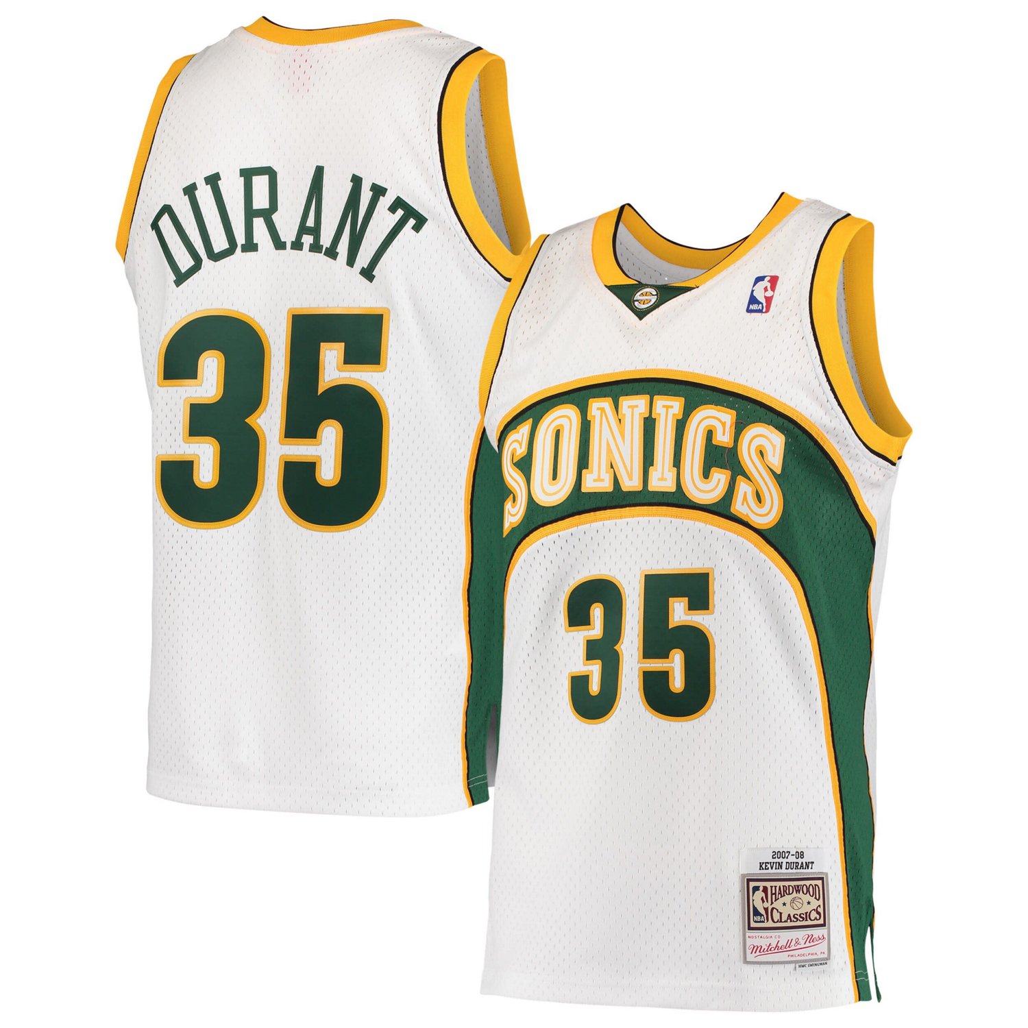 Mitchell Ness Kevin Durant Seattle SuperSonics Hardwood Classics