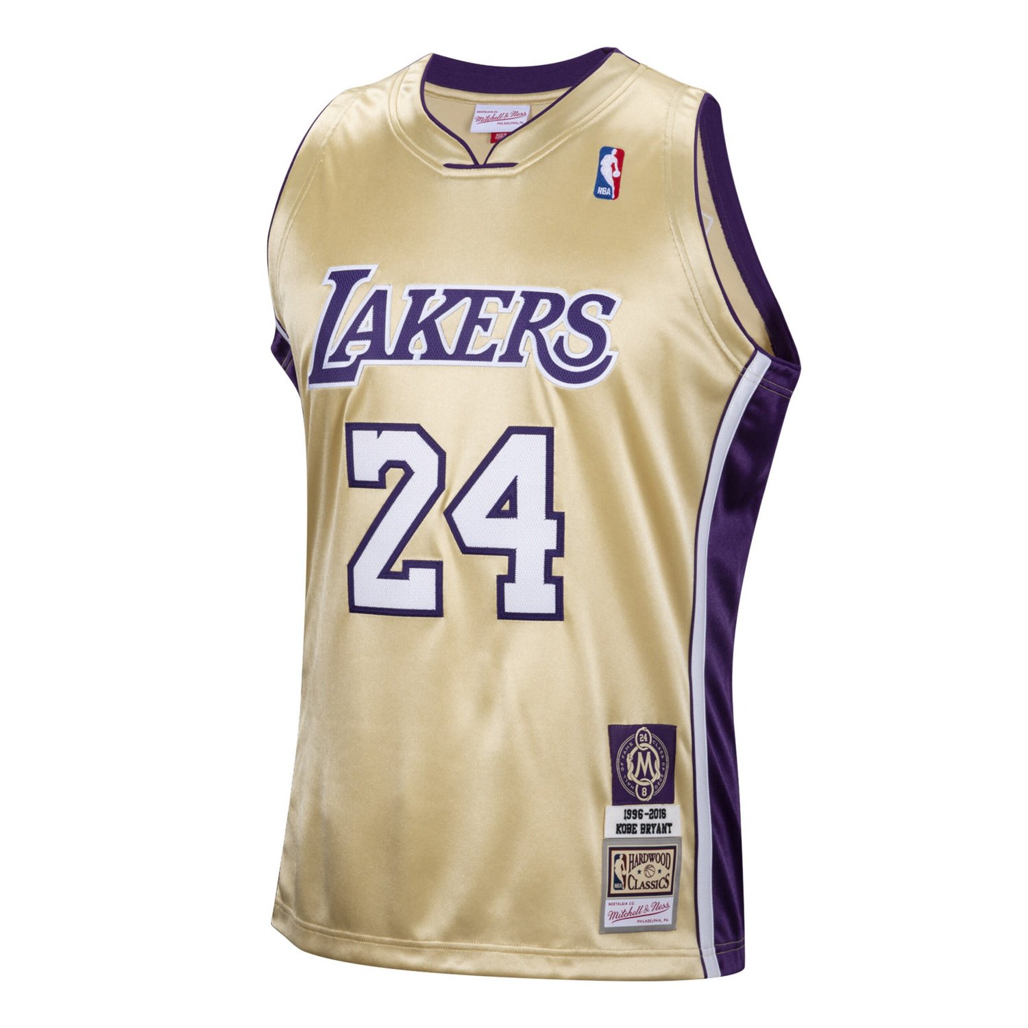 Mitchell  Ness Kobe Bryant Los Angeles Lakers Hall of Fame Class of 2020 24 Authentic Hardwood Classics Jersey - view number 2