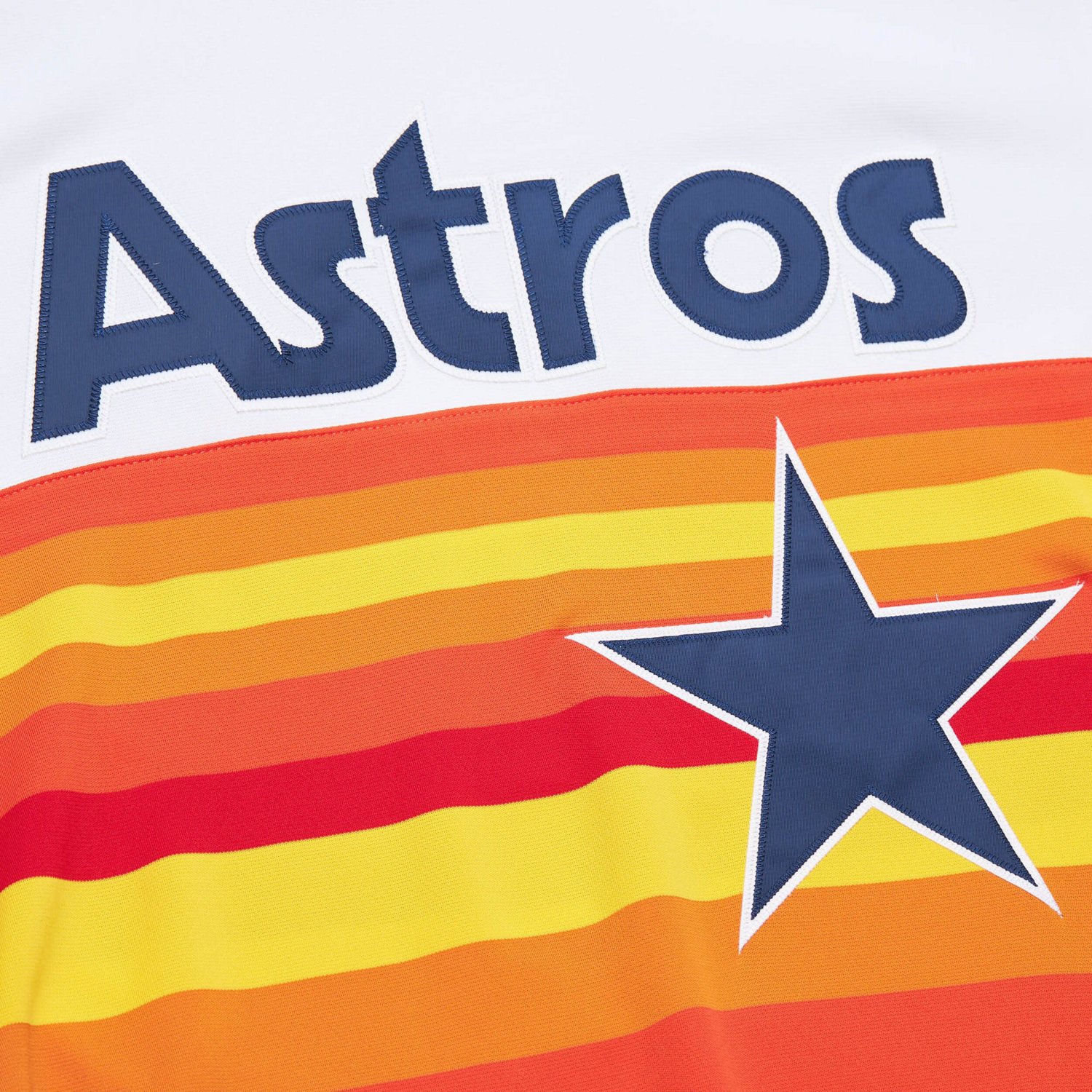 Mitchell  Ness Lance Berkman Houston Astros 2004 Cooperstown Collection Authentic Throwback Jersey                               - view number 4