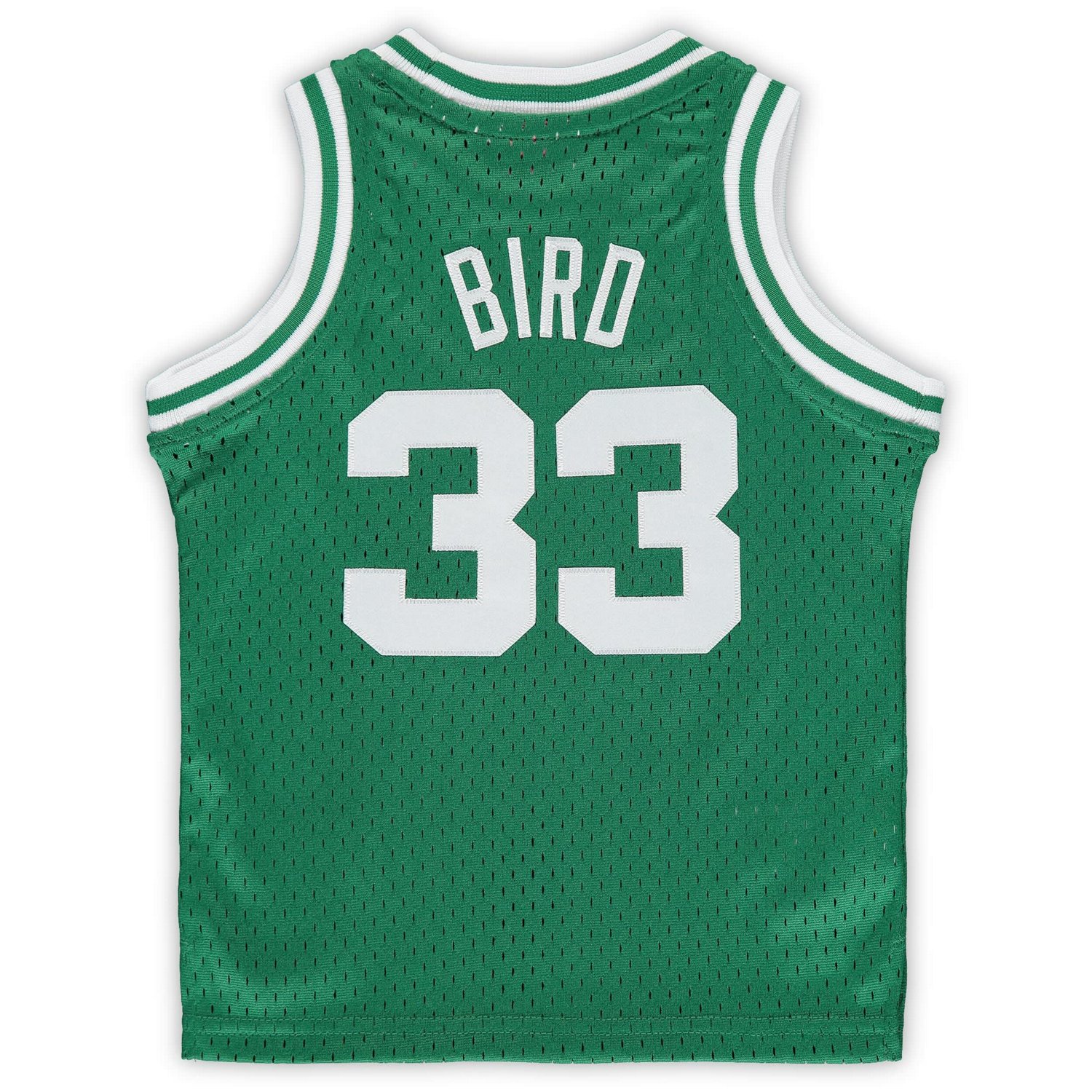 Mitchell  Ness Larry Bird Kelly Boston Celtics 1985 86 Hardwood Classics Retired Player Jersey - view number 3