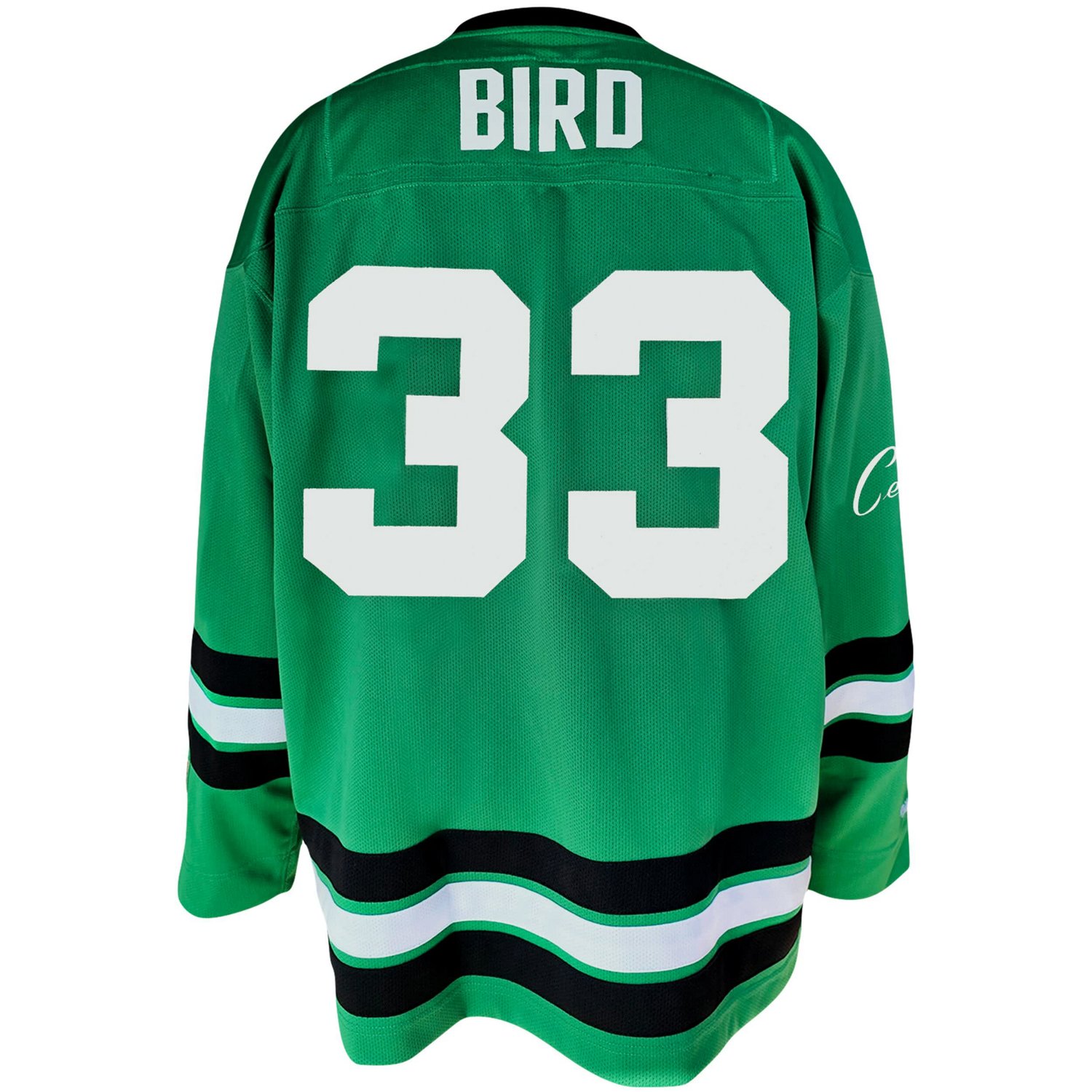 Mitchell  Ness Larry Bird Kelly Boston Celtics Big  Tall NBA Hockey Jersey - view number 3