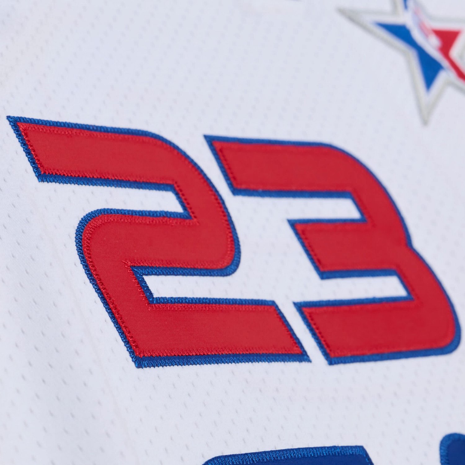Mitchell  Ness LeBron James Blue 2006 NBA All-Star Game Authentic Jersey - view number 3