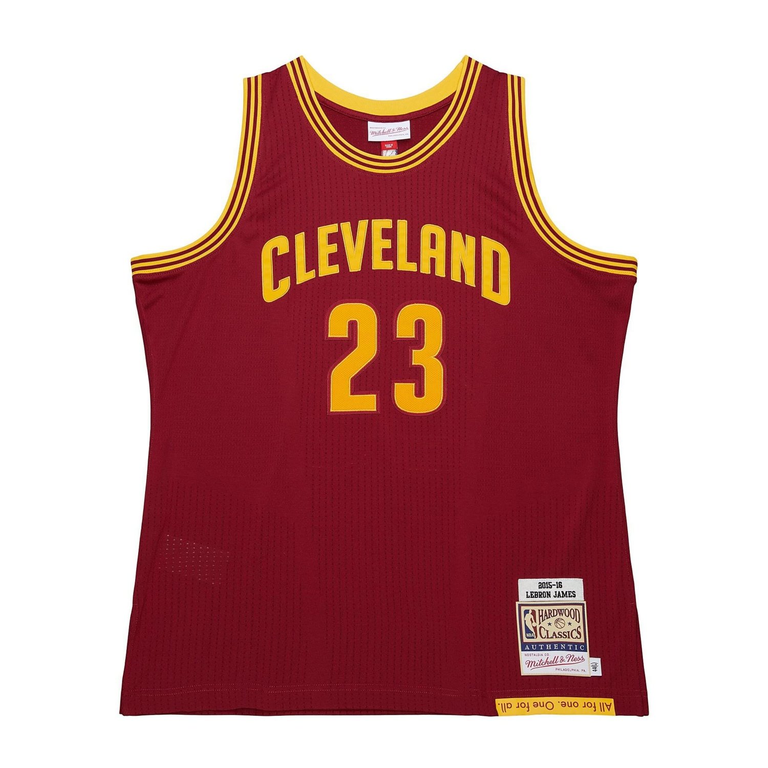 Mitchell  Ness LeBron James Cleveland Cavaliers Hardwood Classics 2015 16 Authentic Jersey - view number 2