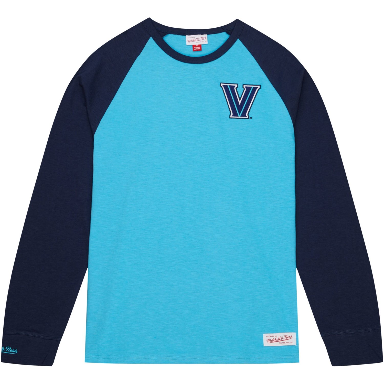 Mitchell  Ness Light Villanova Wildcats Legendary Slub Raglan Long Sleeve T-Shirt - view number 2