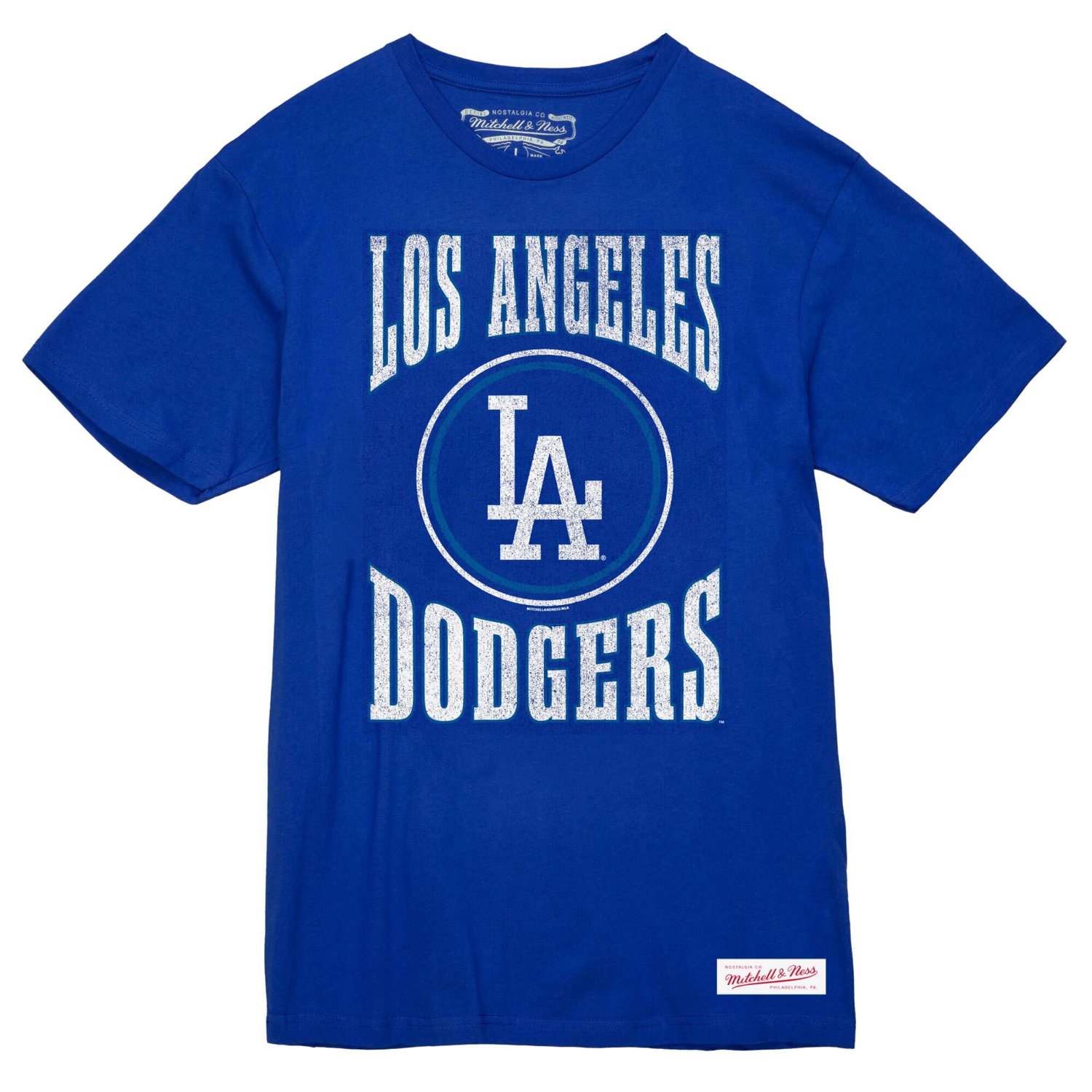 Mitchell  Ness Los Angeles Dodgers Arched Logo Slub T-Shirt - view number 2