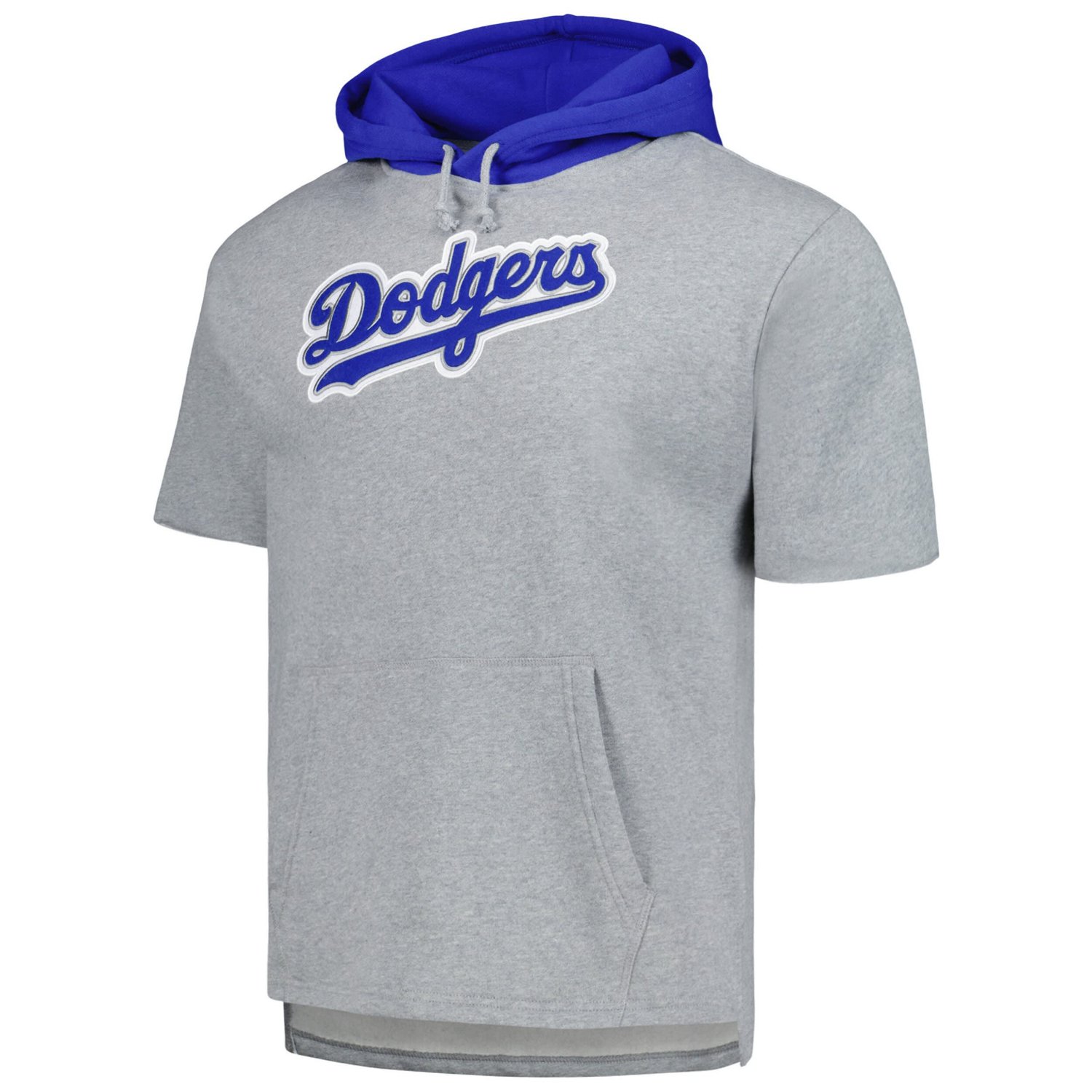 Mitchell  Ness Los Angeles Dodgers Postgame Short Sleeve Pullover Hoodie - view number 2