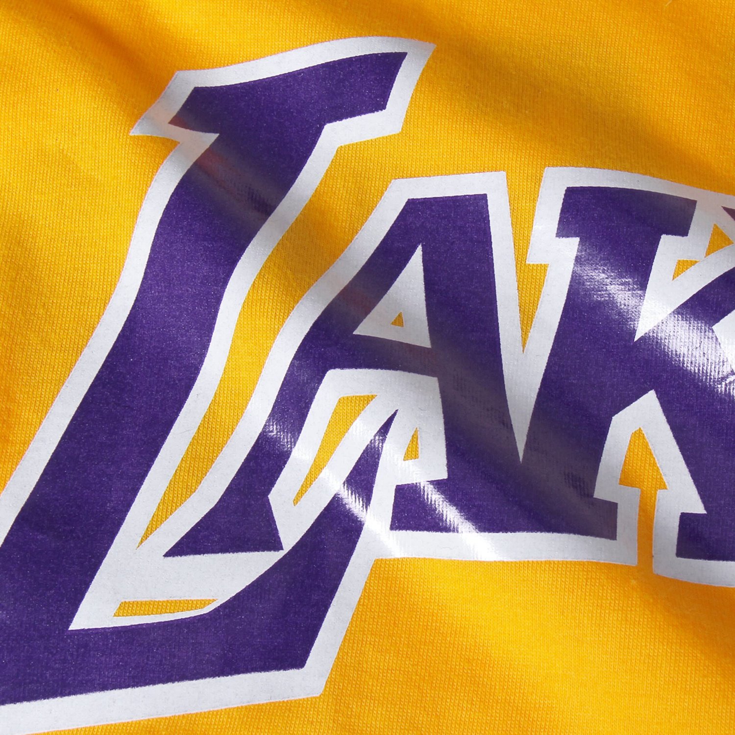 Mitchell  Ness Magic Johnson Los Angeles Lakers Hardwood Classics Retro Name  Number T-Shirt - view number 3