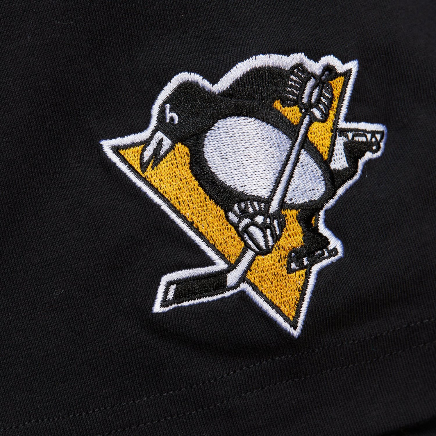 Mitchell  Ness Mario Lemieux Pittsburgh Penguins Premium Nickname Vintage Logo T-Shirt                                           - view number 4