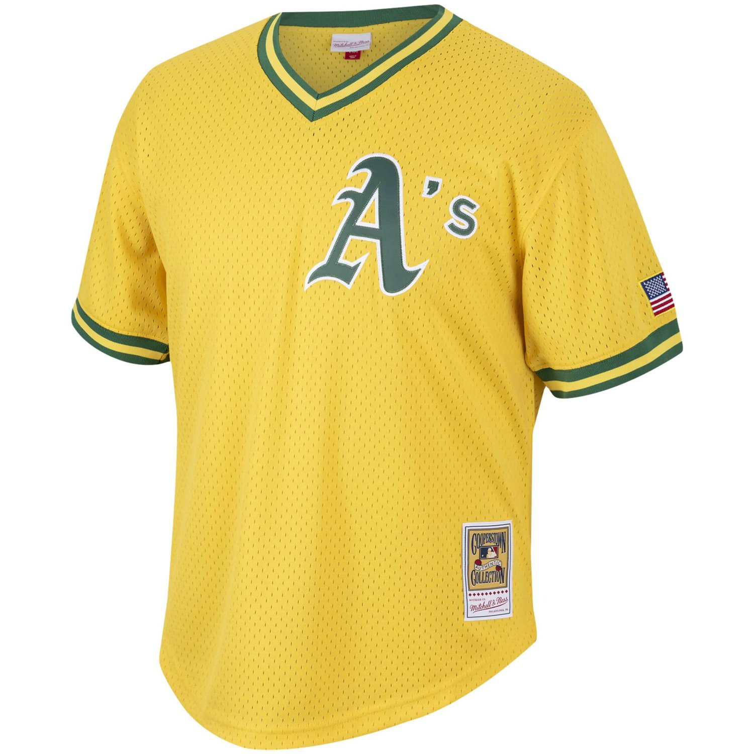 Mitchell  Ness Mark McGwire Athletics Authentic Batting Practice Jersey - view number 2