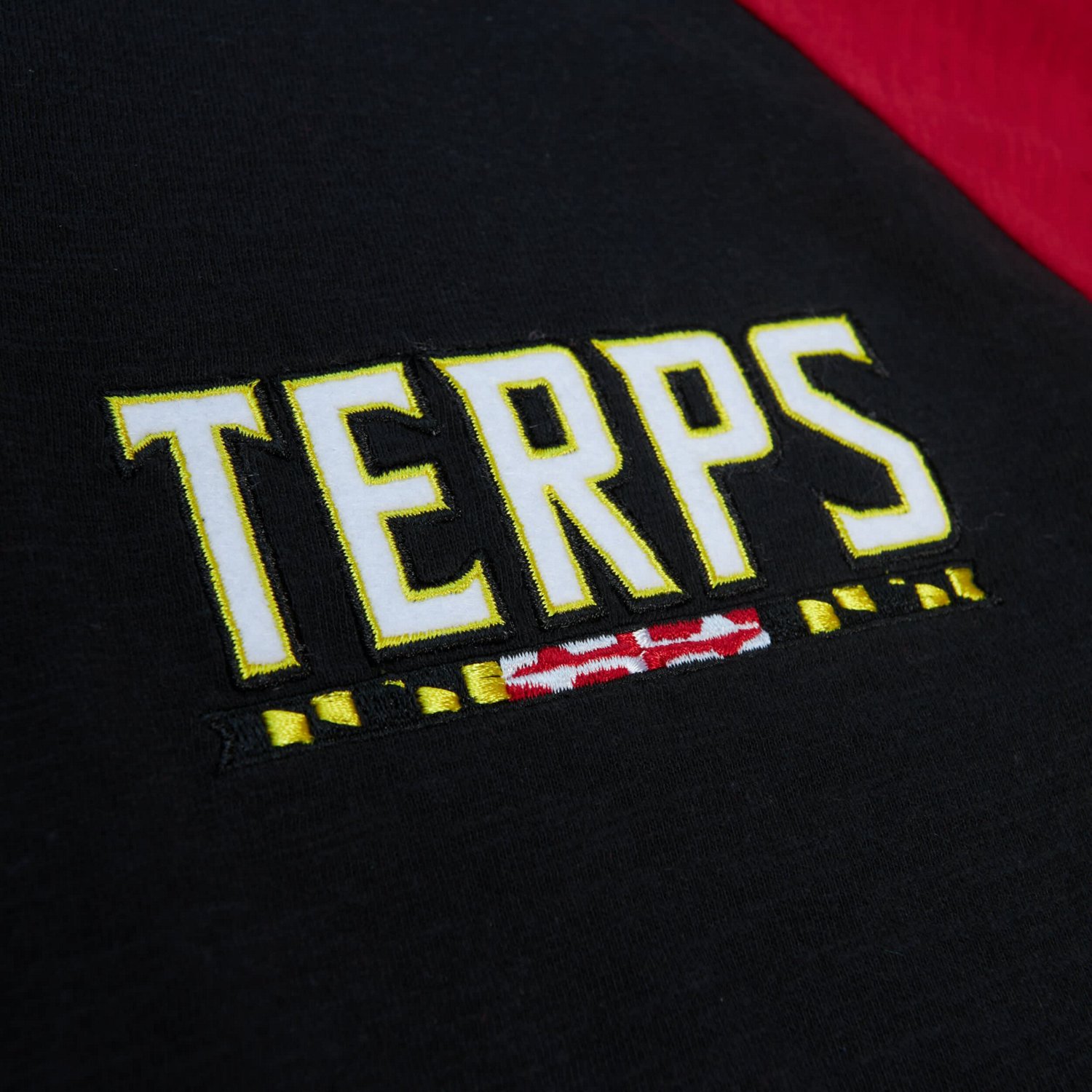 Mitchell  Ness Maryland Terrapins Legendary Slub Raglan Long Sleeve T-Shirt - view number 4