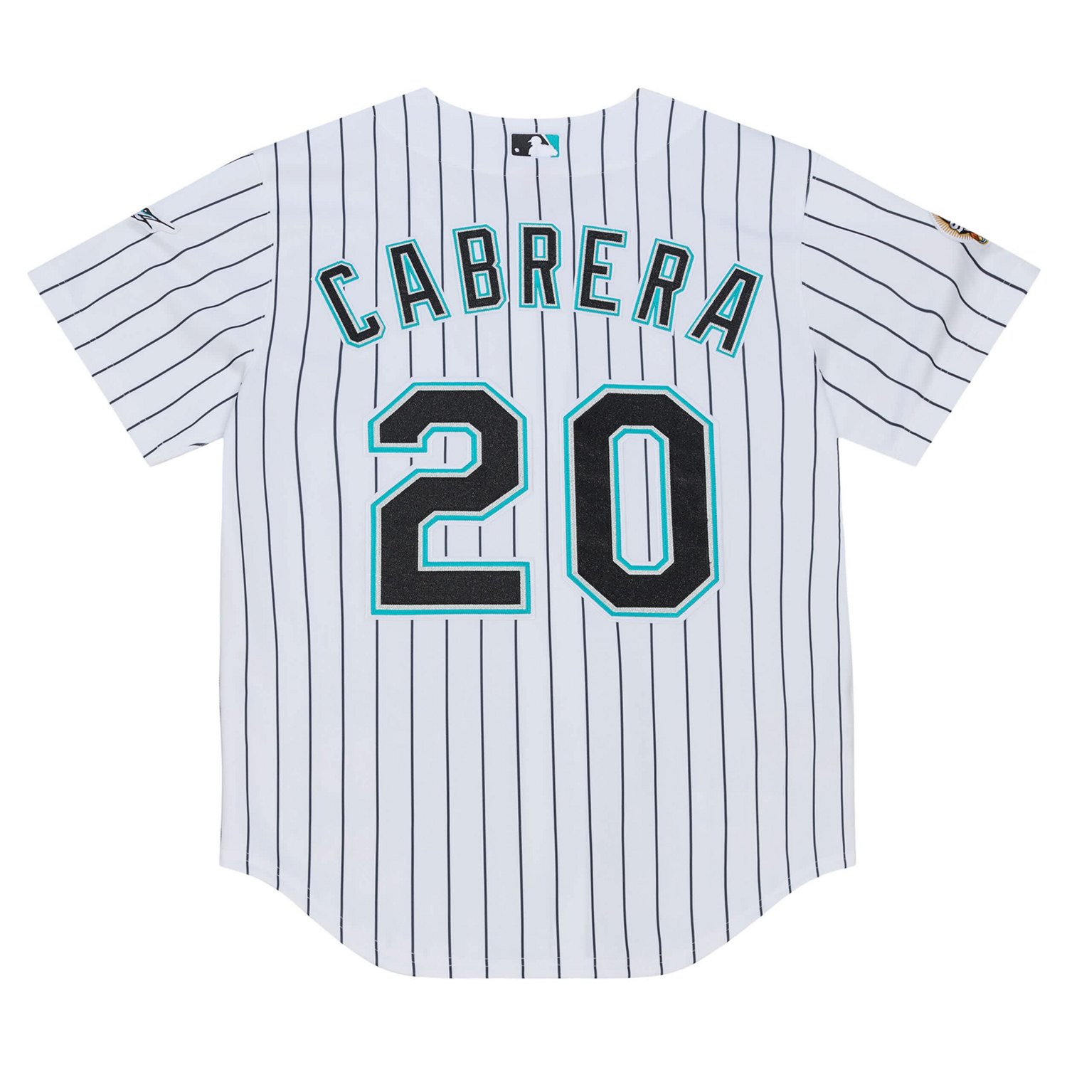 Mitchell  Ness Miguel Cabrera Florida Marlins 2003 Cooperstown Collection Authentic Jersey