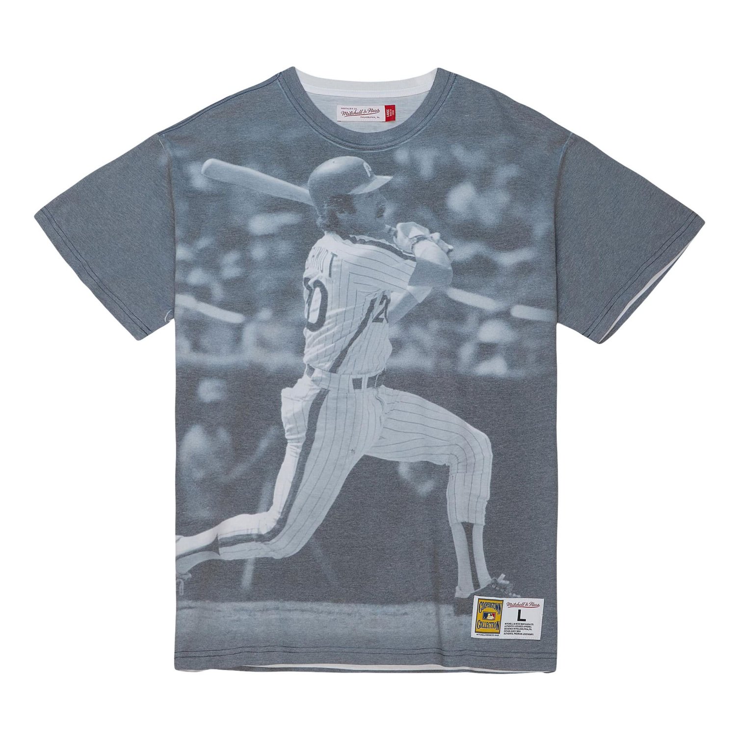Mitchell  Ness Mike Schmidt Philadelphia Phillies Cooperstown Collection Highlight Sublimated Player Graphic T-Shirt