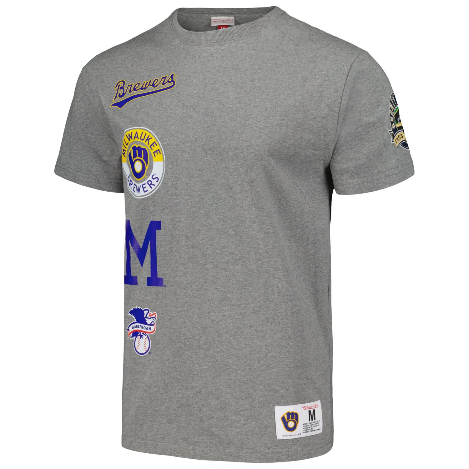 Mitchell  Ness Milwaukee Brewers Cooperstown Collection City Collection T-Shirt - view number 2