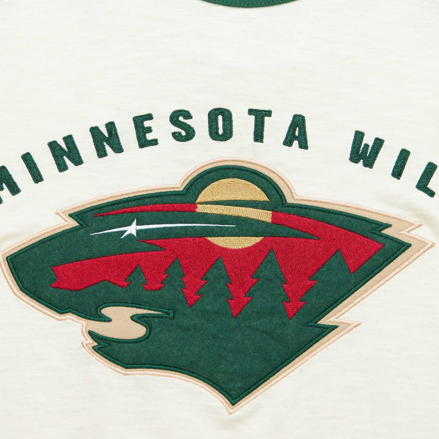 Mitchell  Ness Minnesota Wild Legendary Slub Vintage Raglan Long Sleeve T-Shirt - view number 4