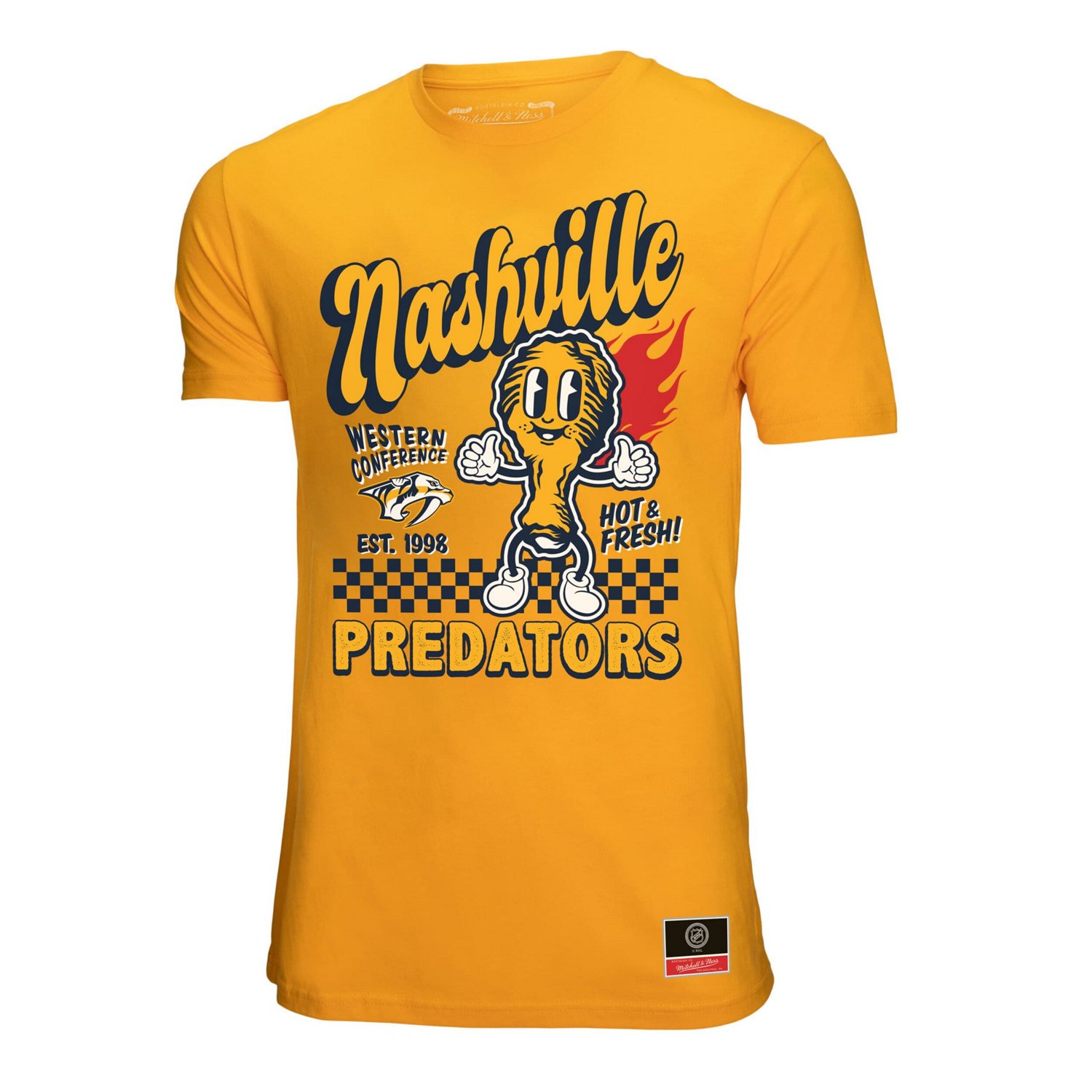 Mitchell  Ness Nashville Predators Local Food T-Shirt - view number 2