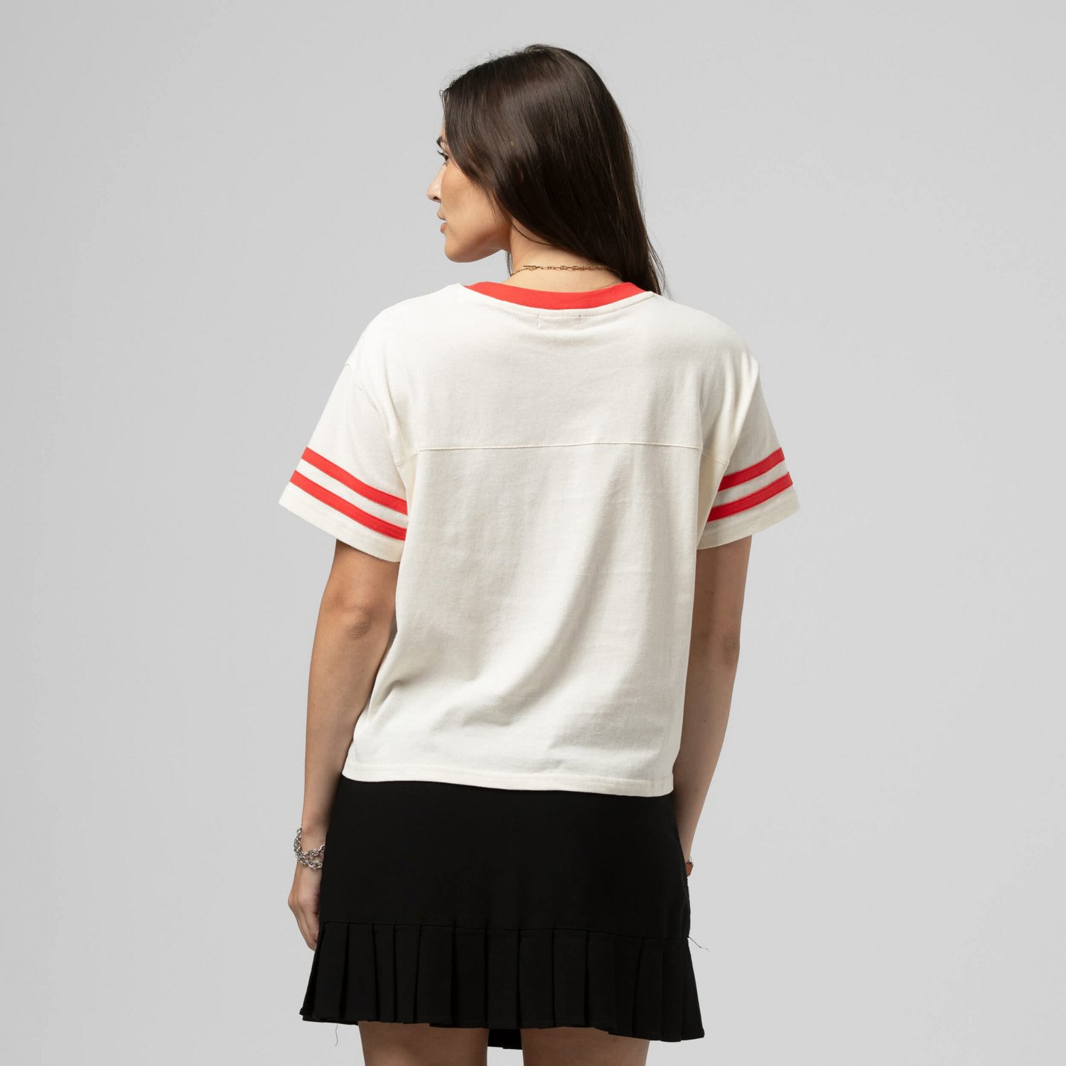 Mitchell  Ness New York Yankees Cooperstown Collection Cropped Yoke T-Shirt - view number 2