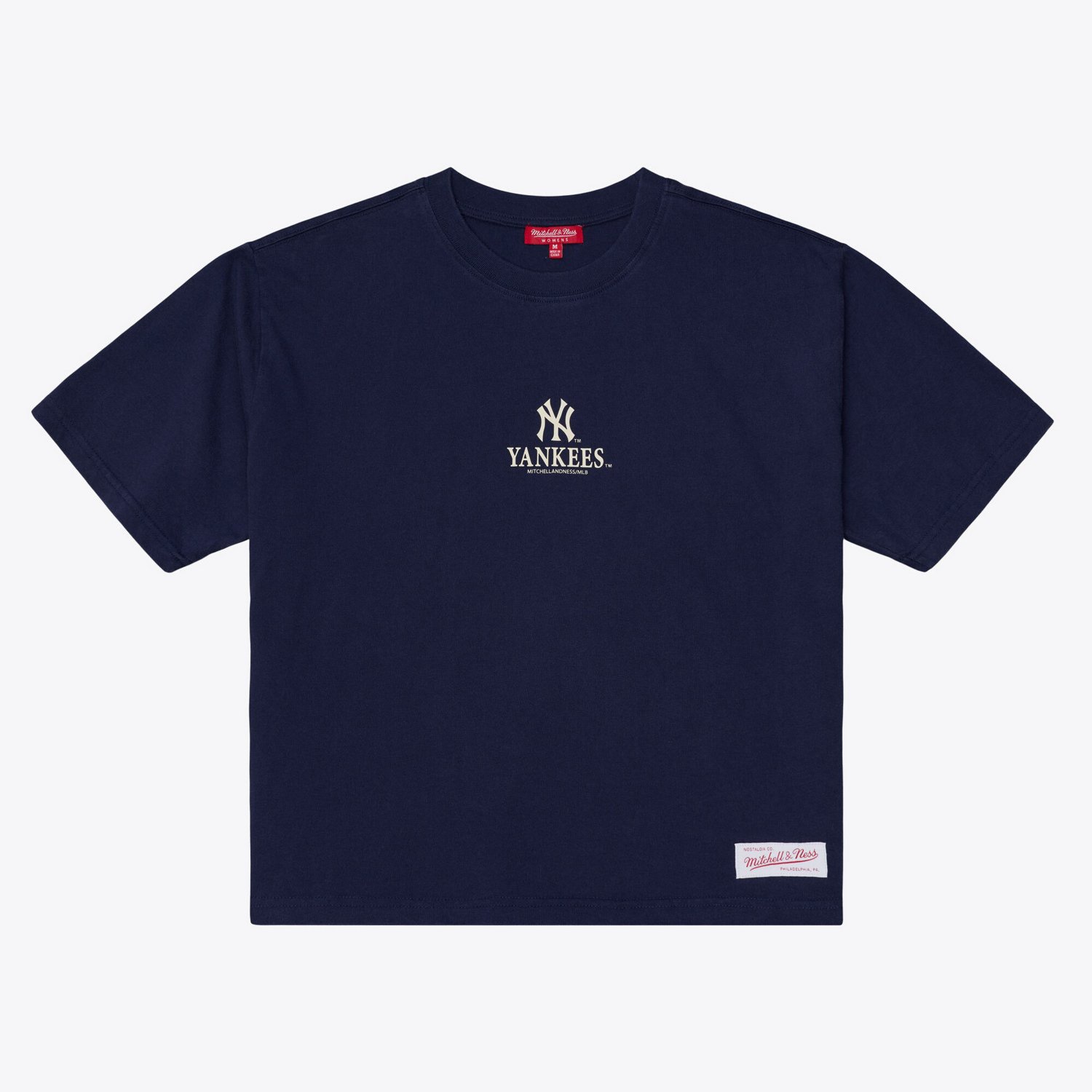 Mitchell  Ness New York Yankees Core Essentials Boxy Crop T-Shirt - view number 2