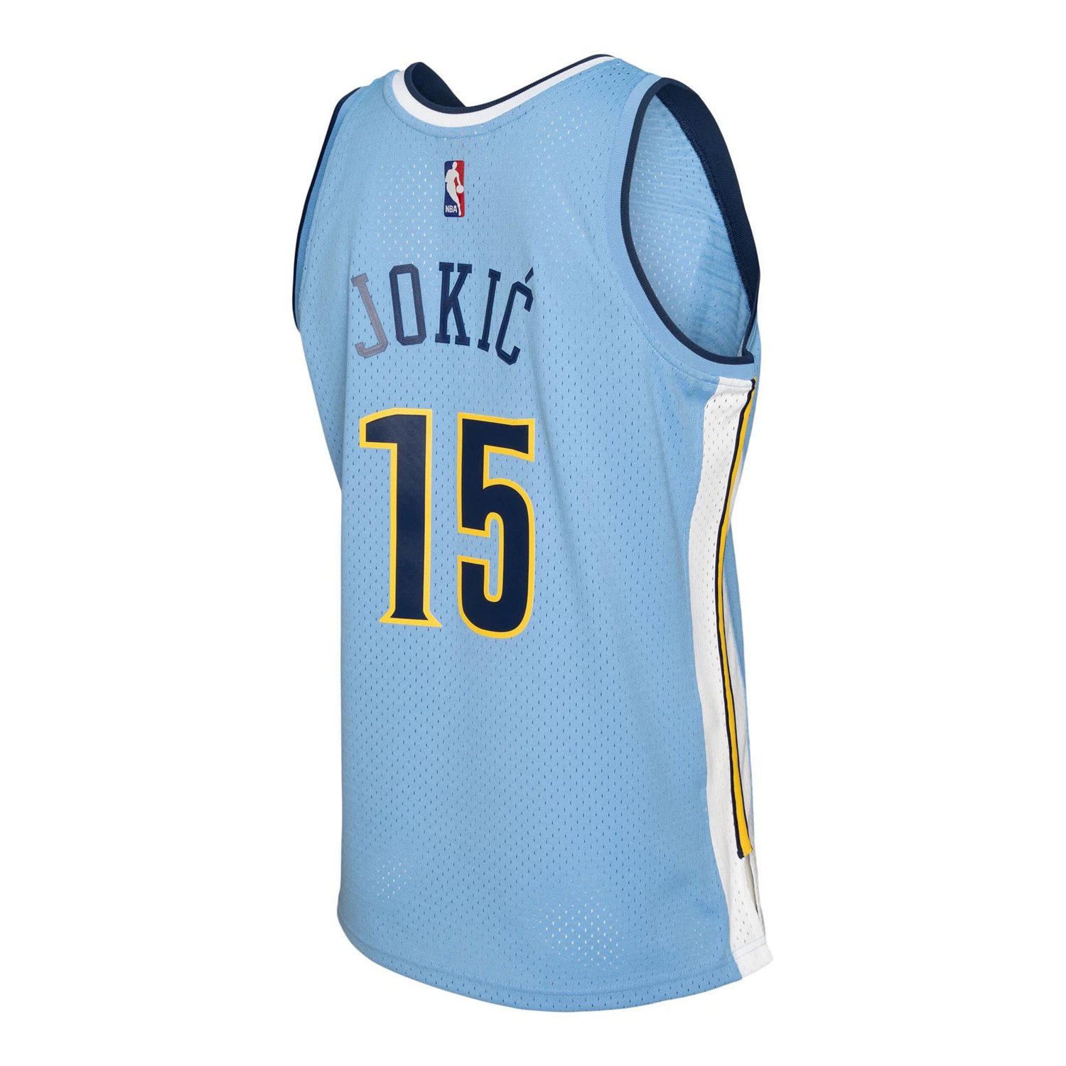 Mitchell  Ness Nikola Jokic Light Denver Nuggets 2016 17 Swingman Jersey - view number 3