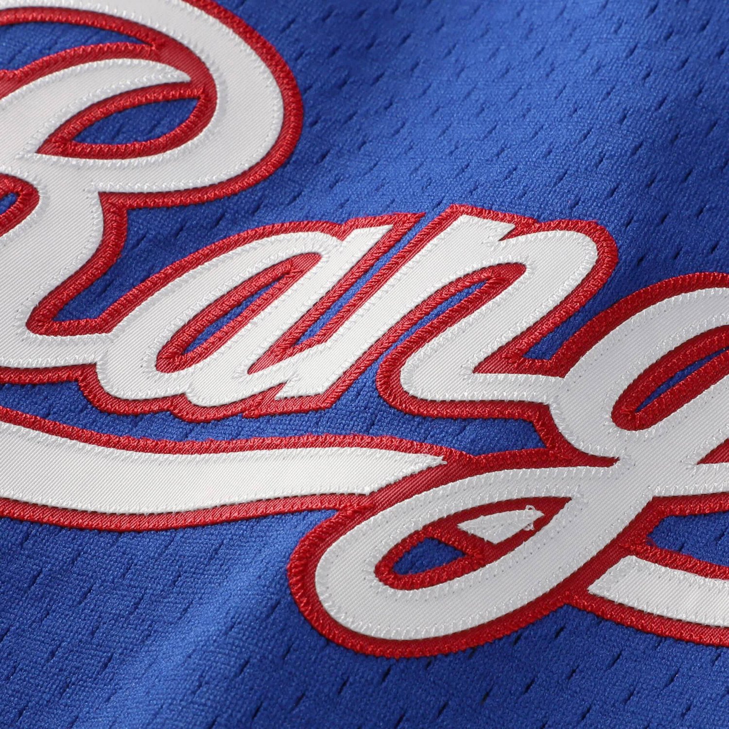 Mitchell  Ness Nolan Ryan Texas Rangers Big  Tall Cooperstown Mesh Batting Practice Jersey - view number 4