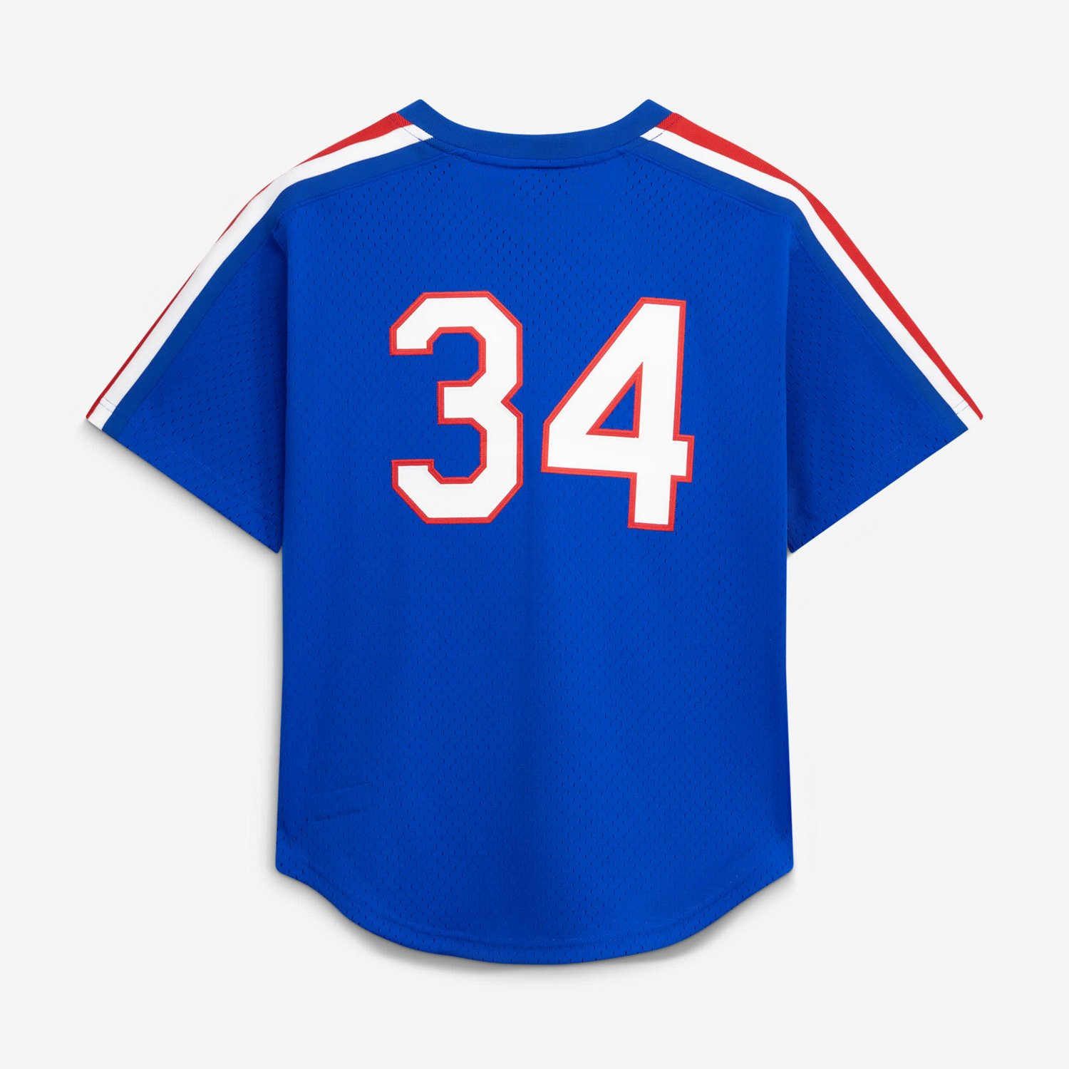 Mitchell  Ness Nolan Ryan Texas Rangers Big  Tall Cooperstown Mesh Batting Practice Jersey - view number 3